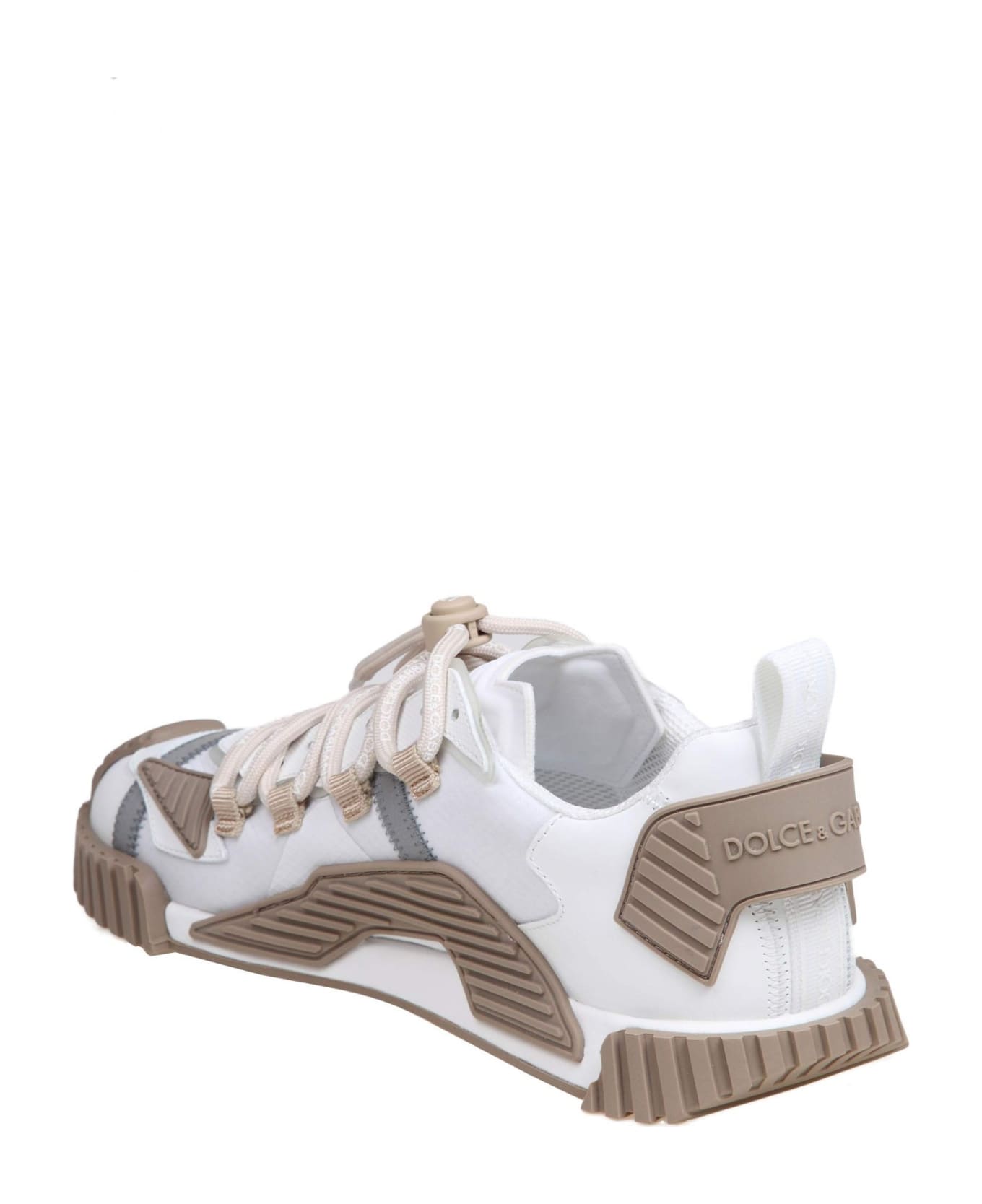 Dolce & Gabbana Two-tone Ns1 Sneakers - WHITE