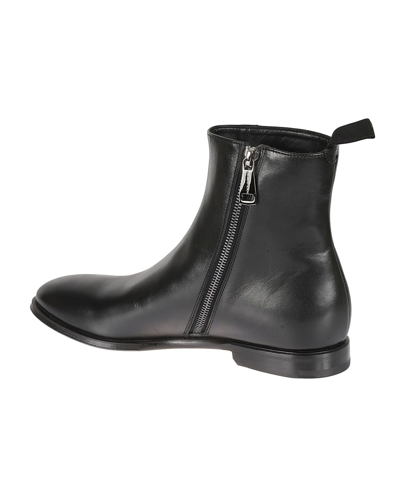Dolce & Gabbana Horse Pull-up Boots - Black