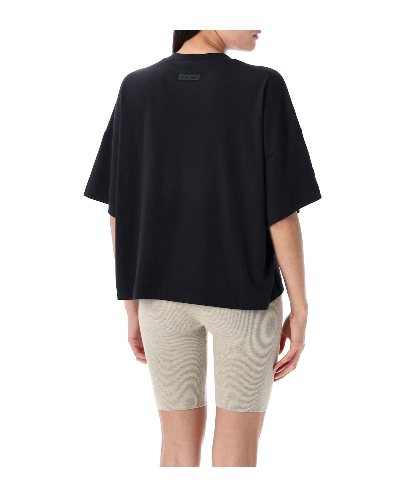 Fear of God Boxy Tee - JET BLACK
