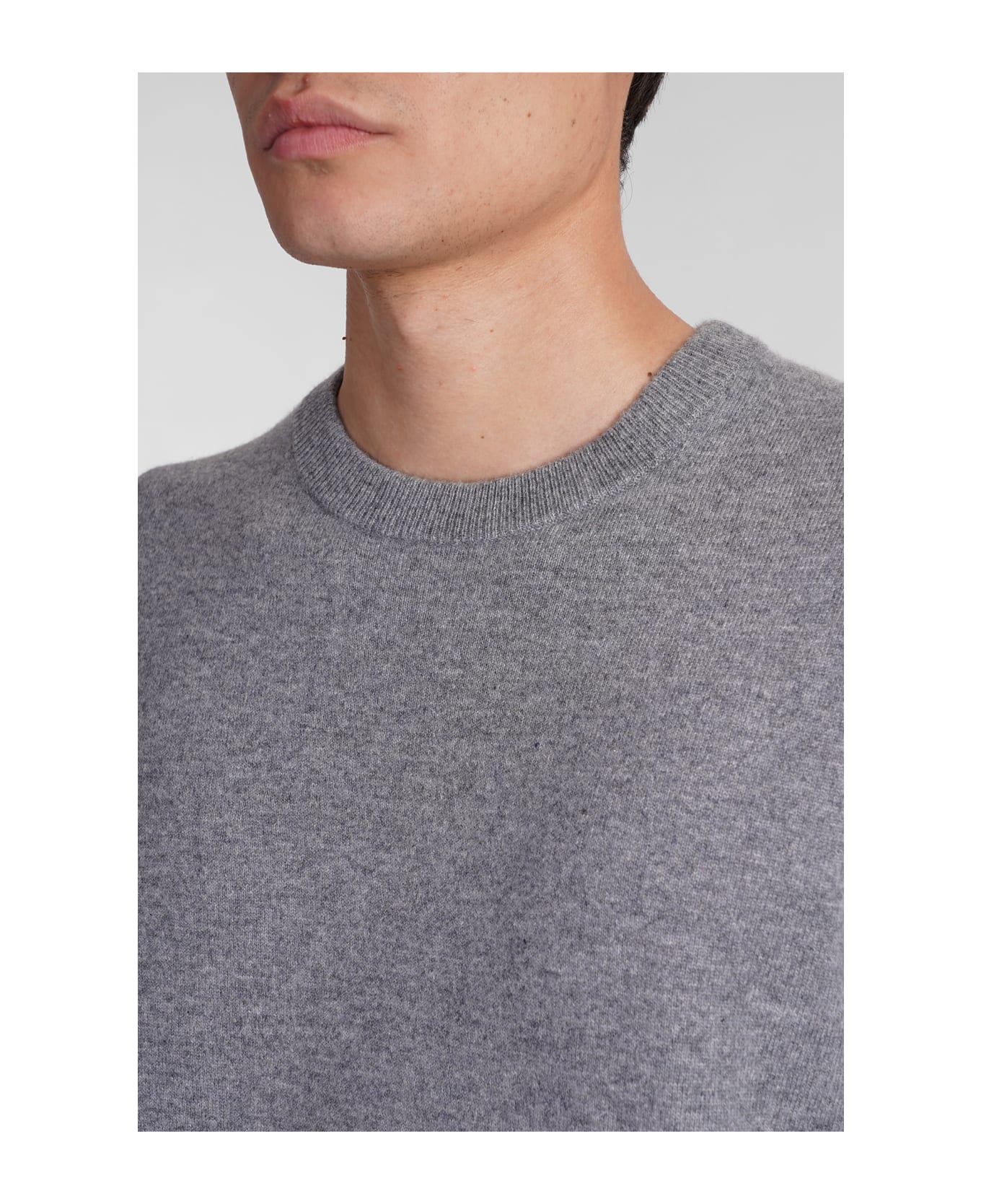 Theory Knitwear In Grey Cashmere - grey