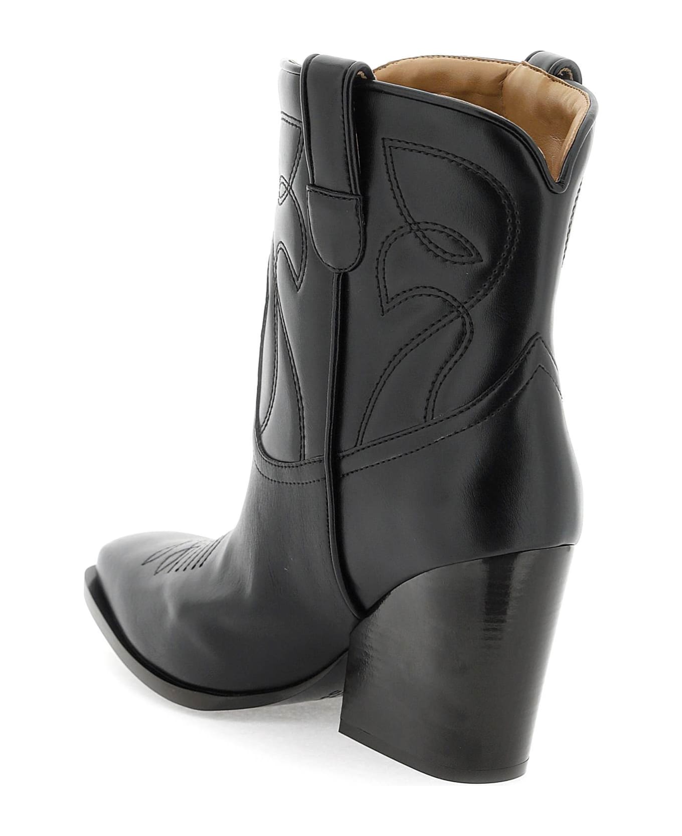 Stella McCartney Alter Mat Cowboy Boots - BLACK (Black)