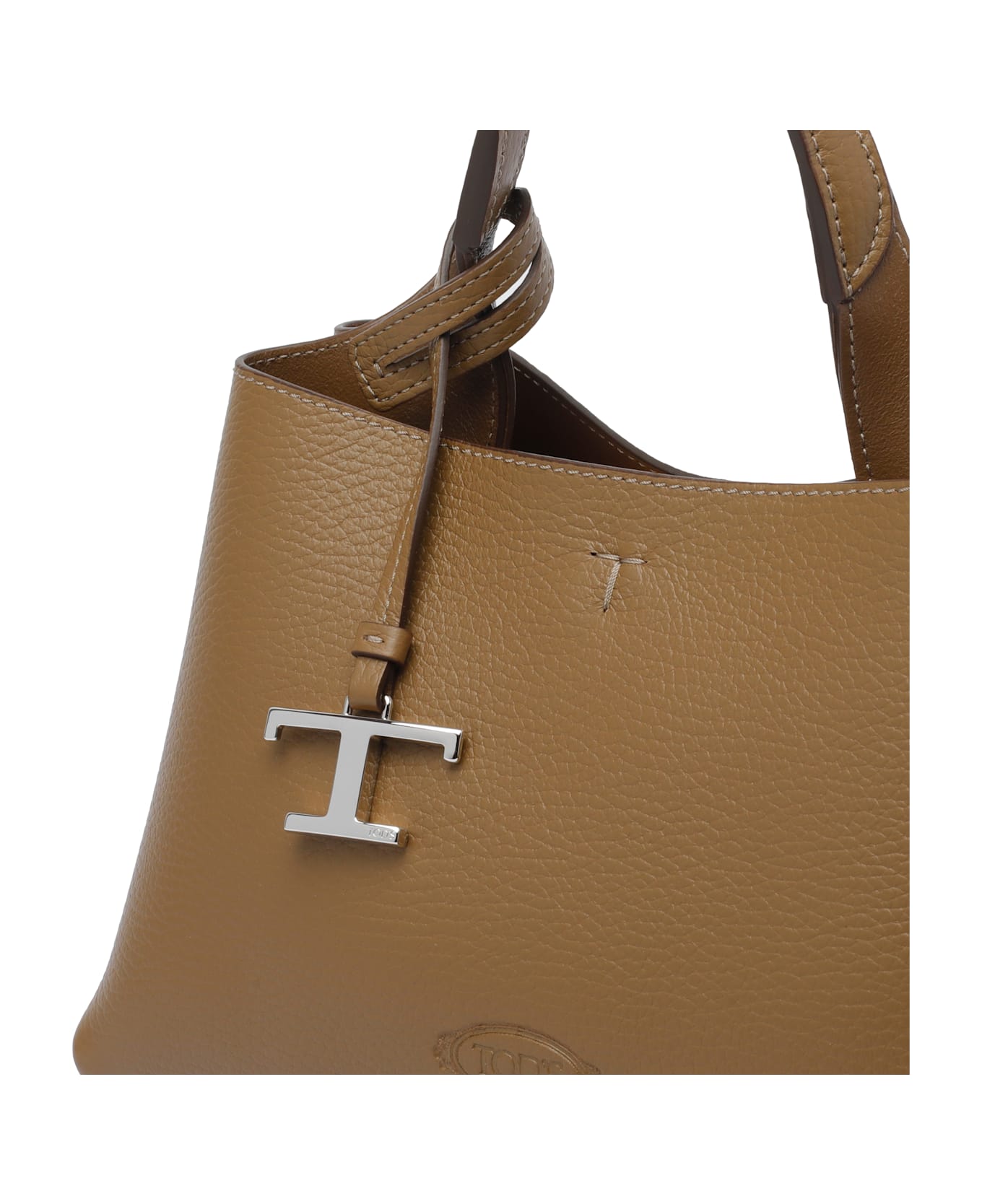 Tod
s Micro Leather Handbag - Brown