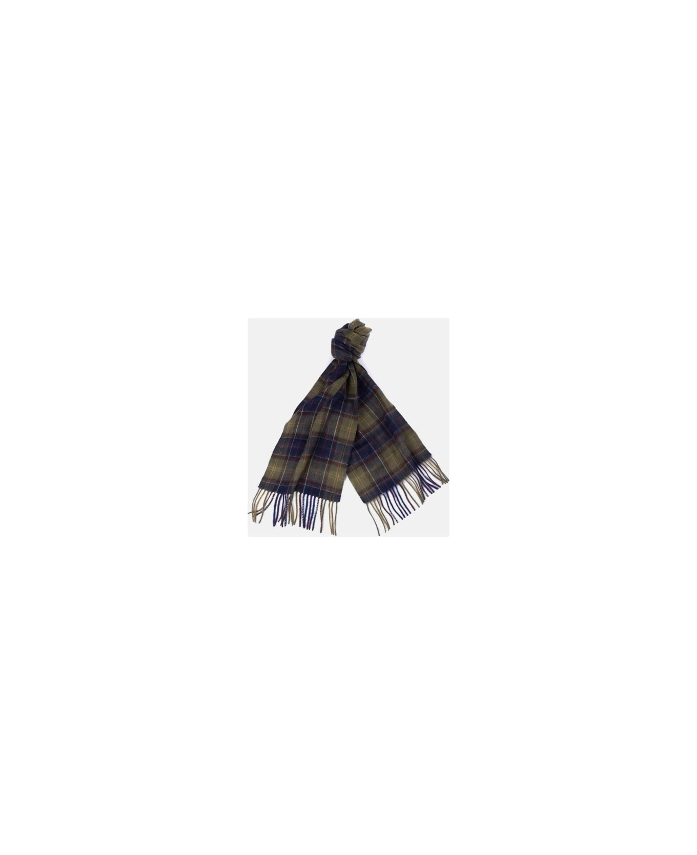 Barbour Scarf And Gloves Gift Set - Classic Olive