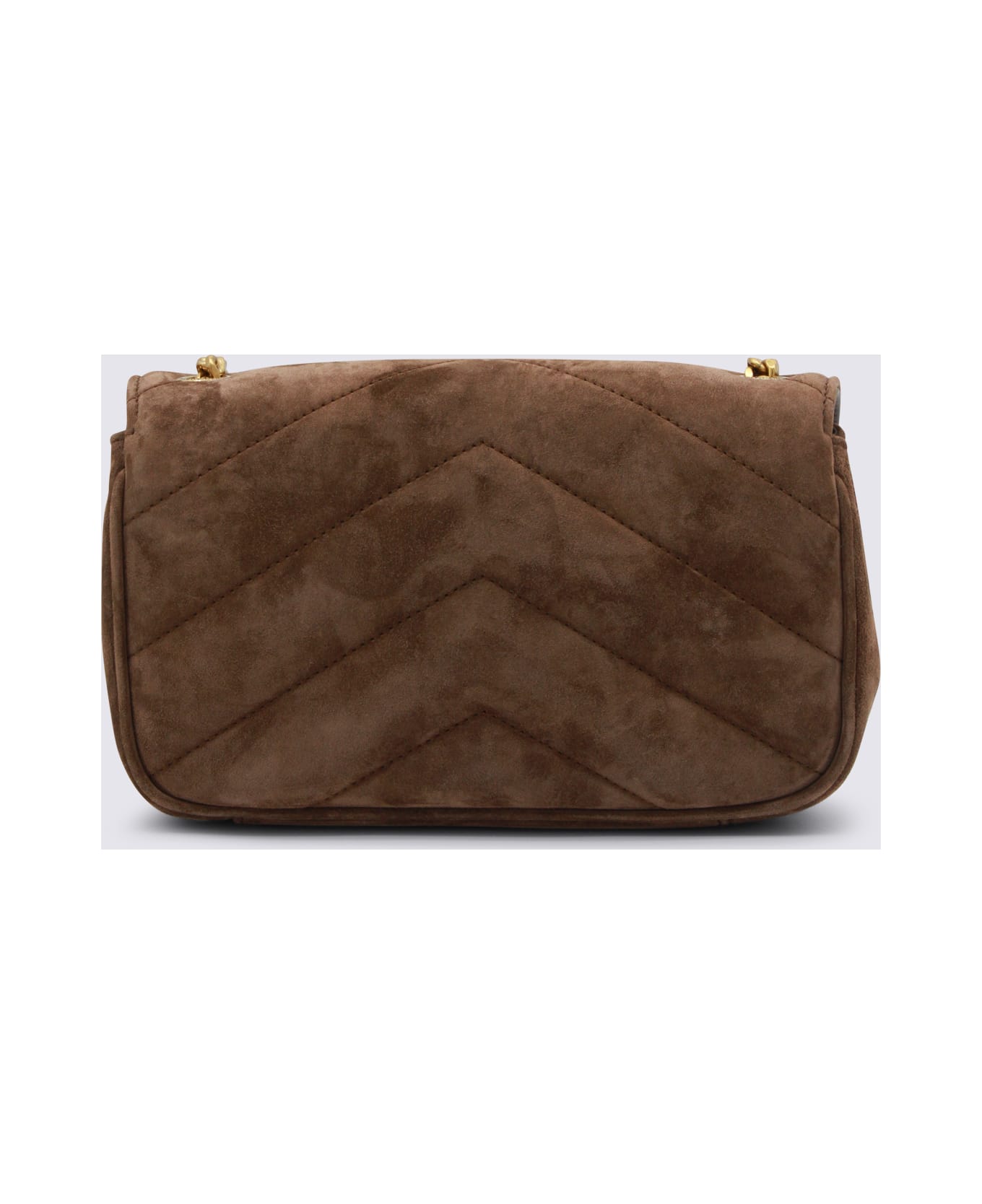 Saint Laurent Brown Coffee Leather Mini Bag