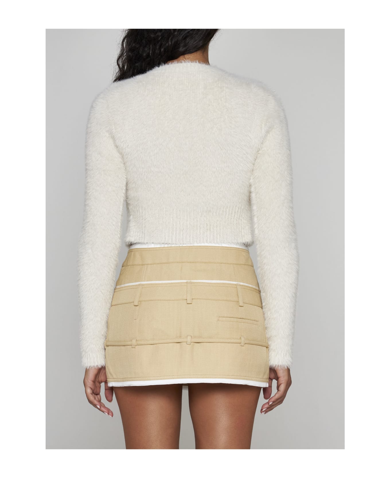 Jacquemus La Maille Neve Manches Longues - Off white