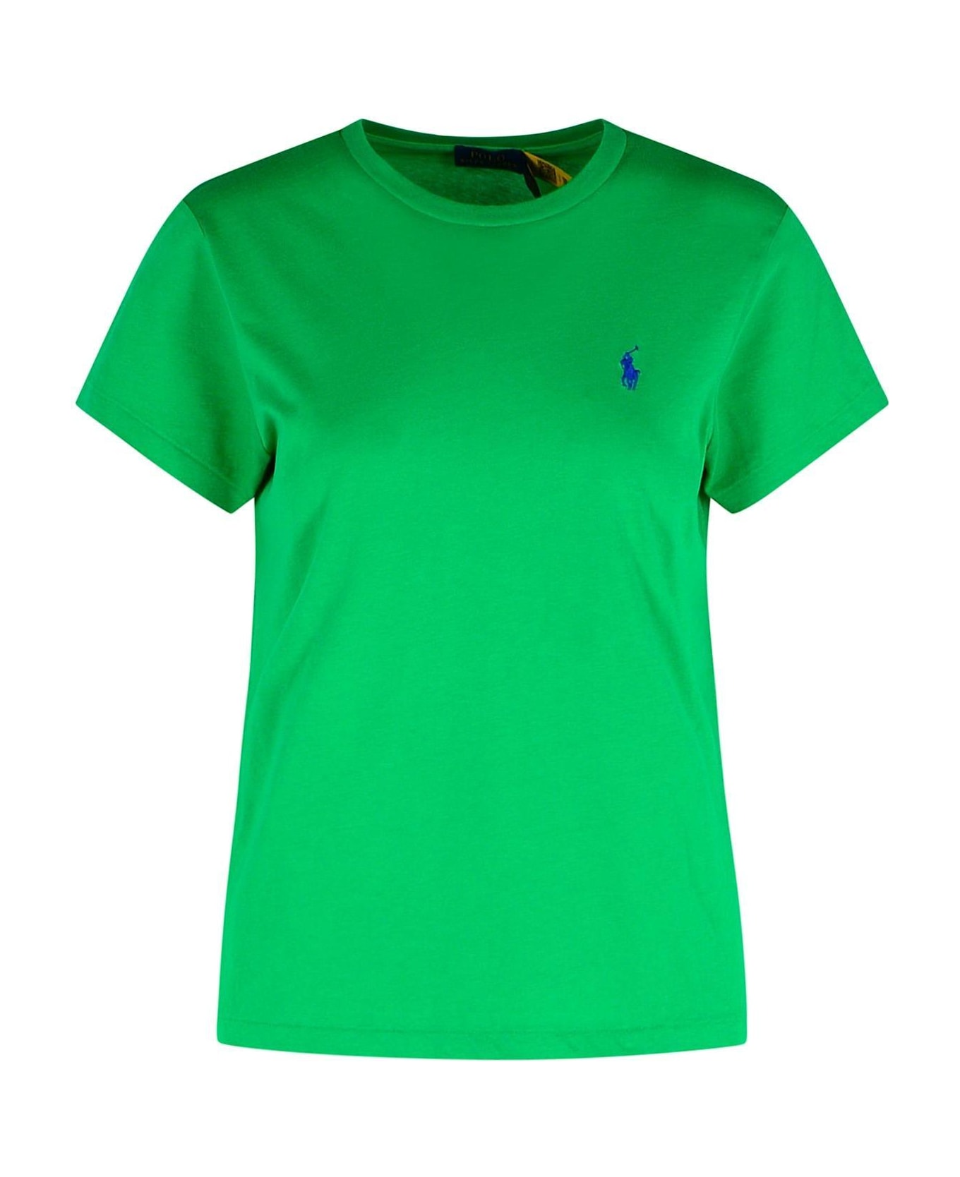 Polo Ralph Lauren Pony Embroidered Crewneck T-shirt - Green