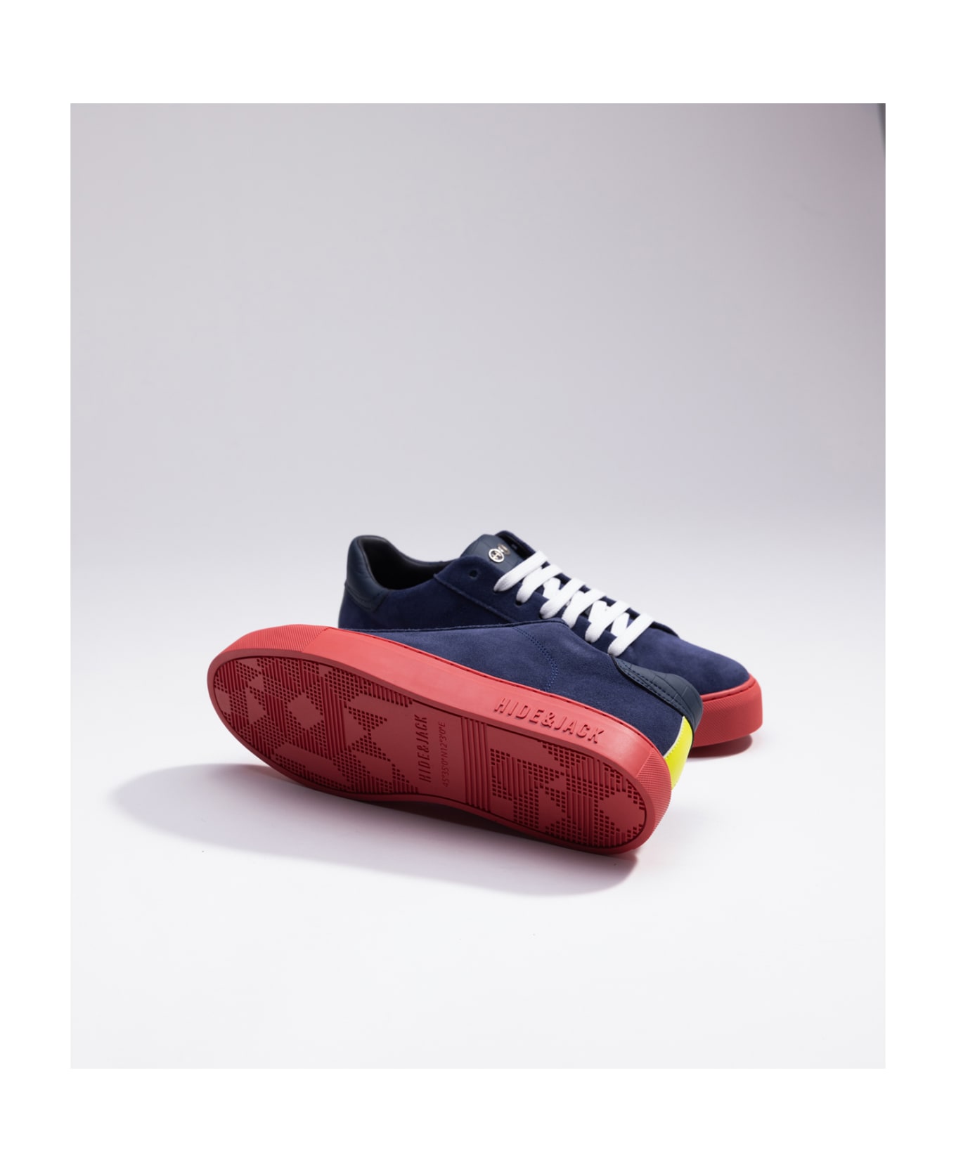 Hide&Jack Low Top Sneaker - Essence Oil Blue Red スニーカー