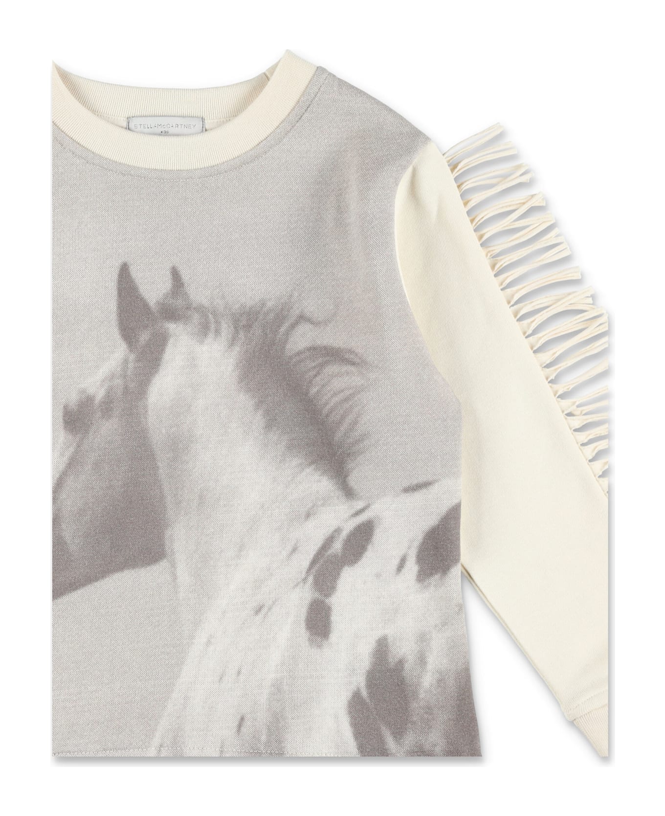 Stella McCartney Kids Horse Fleece - BEIGE