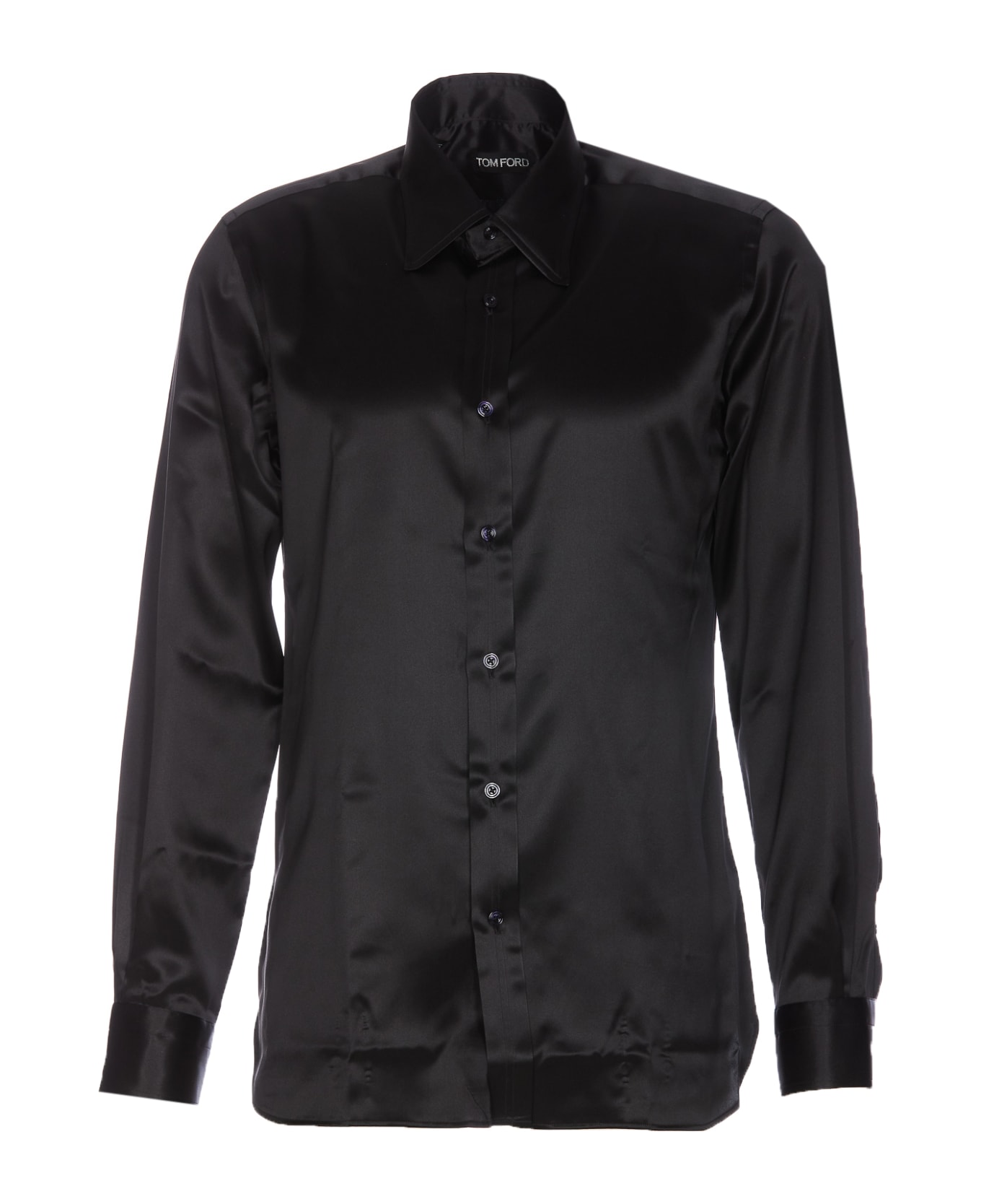 Tom Ford Silk Shirt - Black