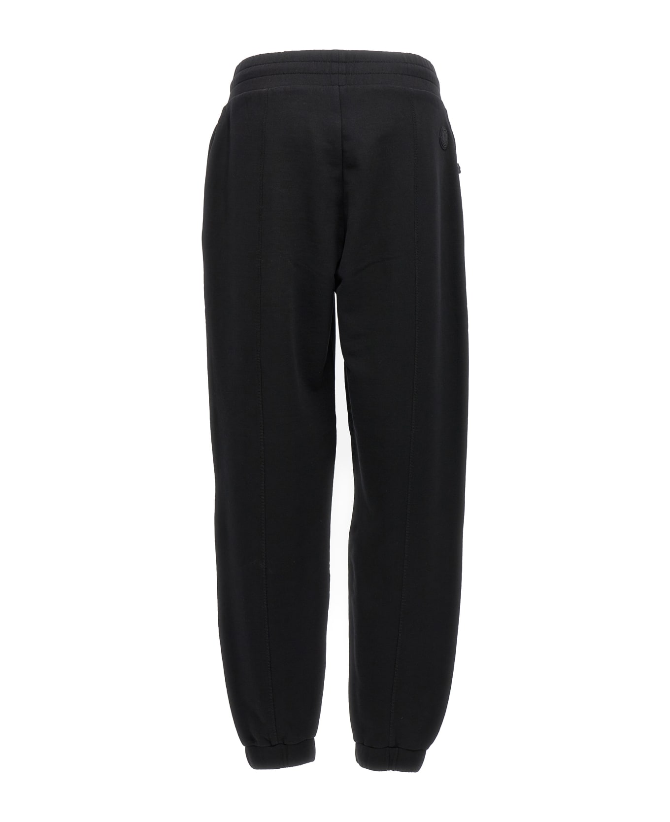 Moncler Logo Patch Sweatpants - Black スウェットパンツ
