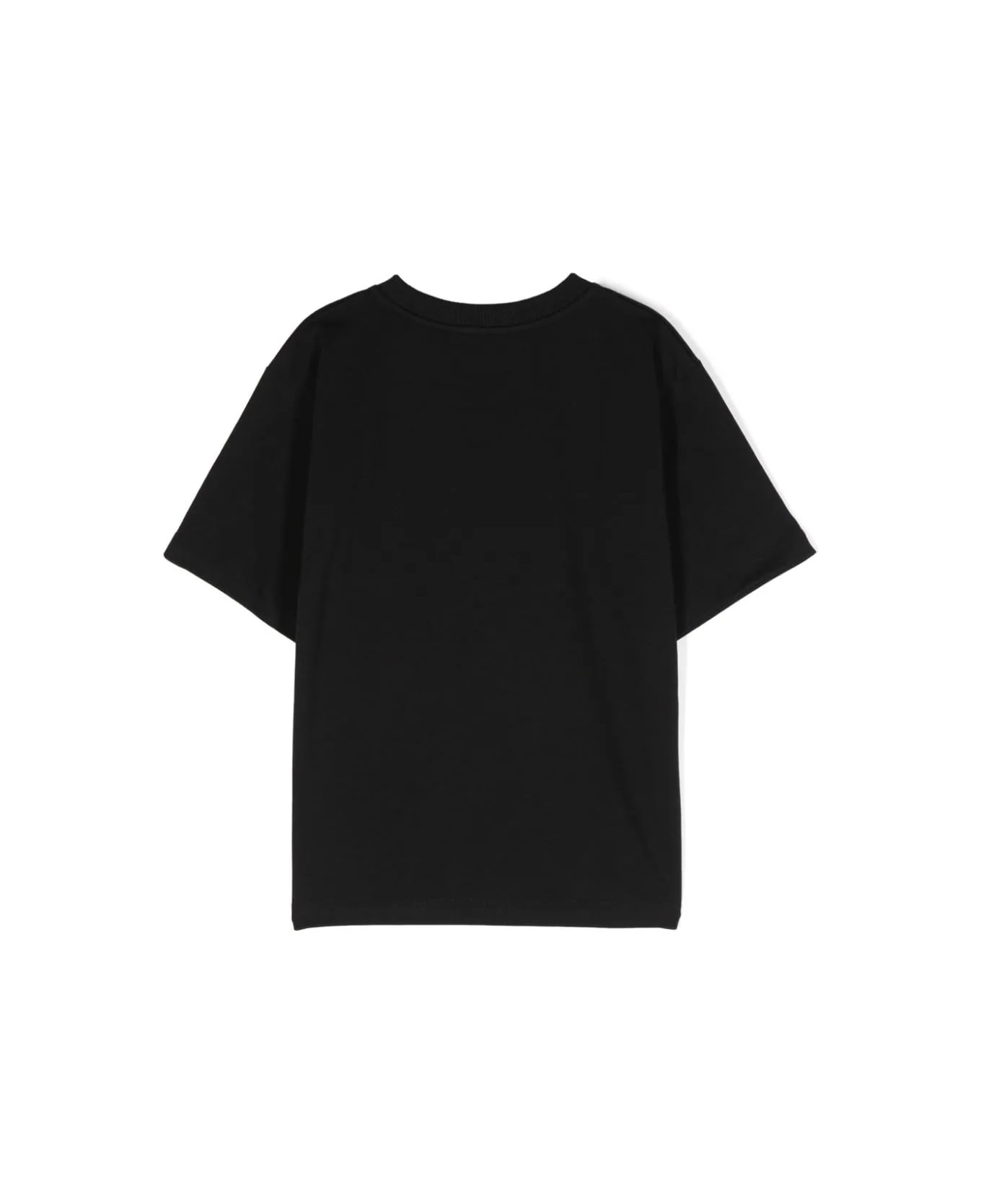 Moschino T-shirt Con Stampa - Black