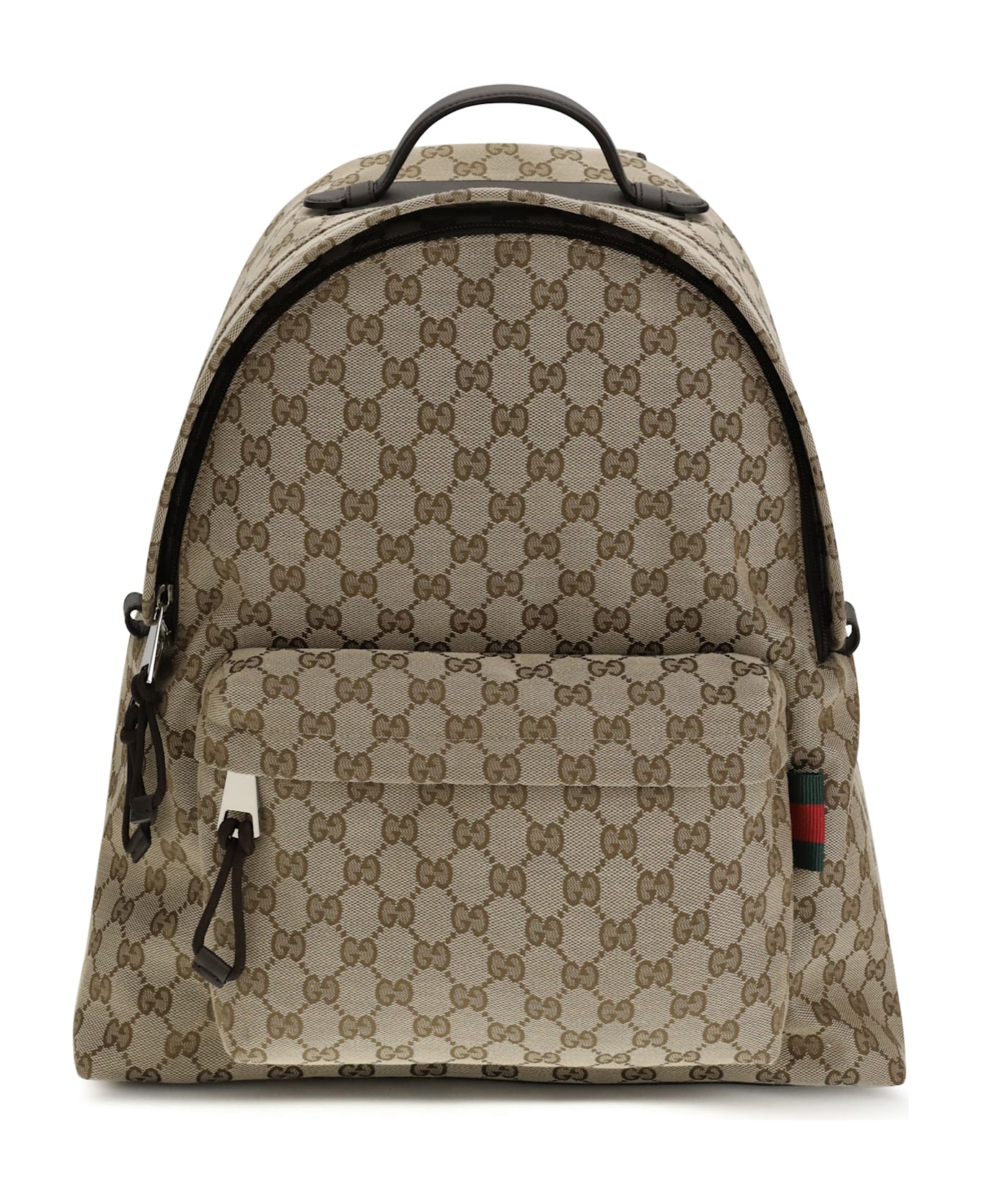 Gucci Gg Fabric Backpack - BEIGE