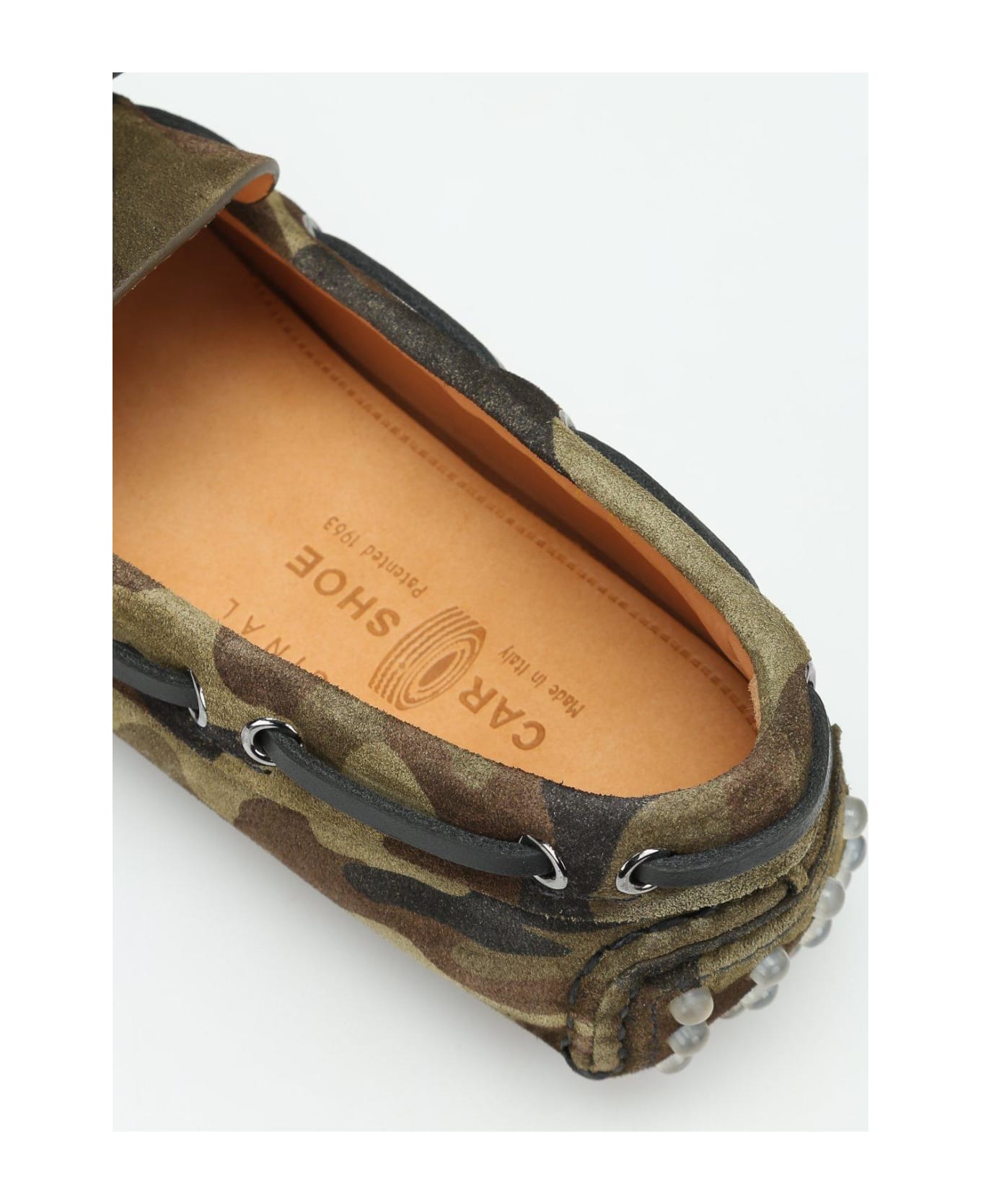 Car Shoe Camouflage Driving Moccasins Car Shoe - CAMOUFLAGE ローファー＆デッキシューズ