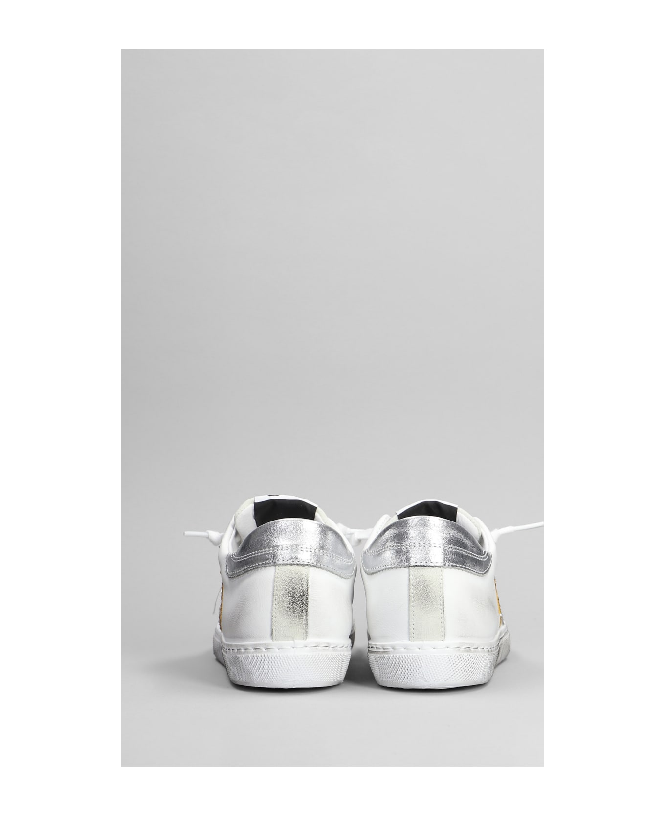 2Star One Star Sneakers In White Leather - white スニーカー