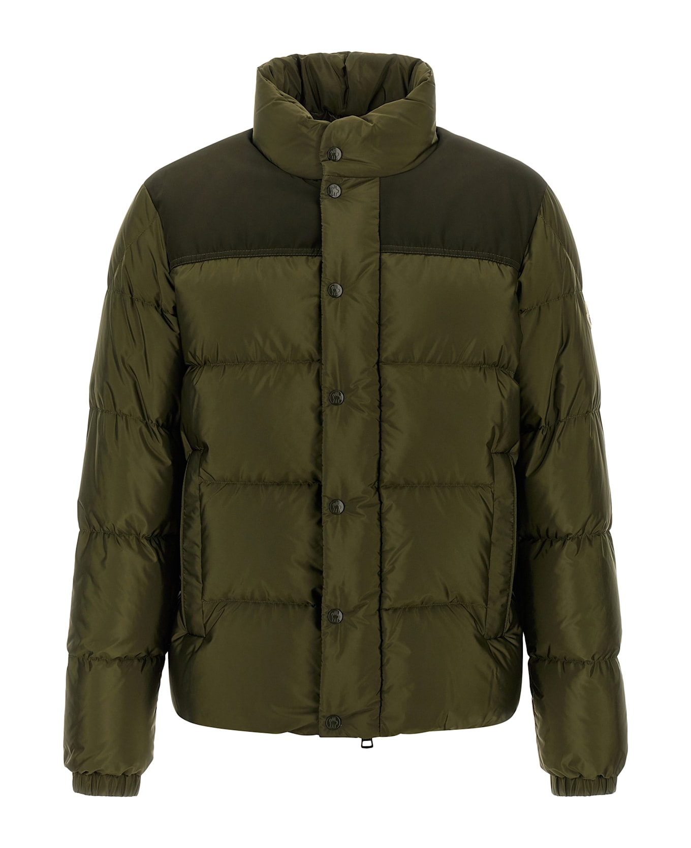 Moncler 'virolais' Down Jacket - GREEN