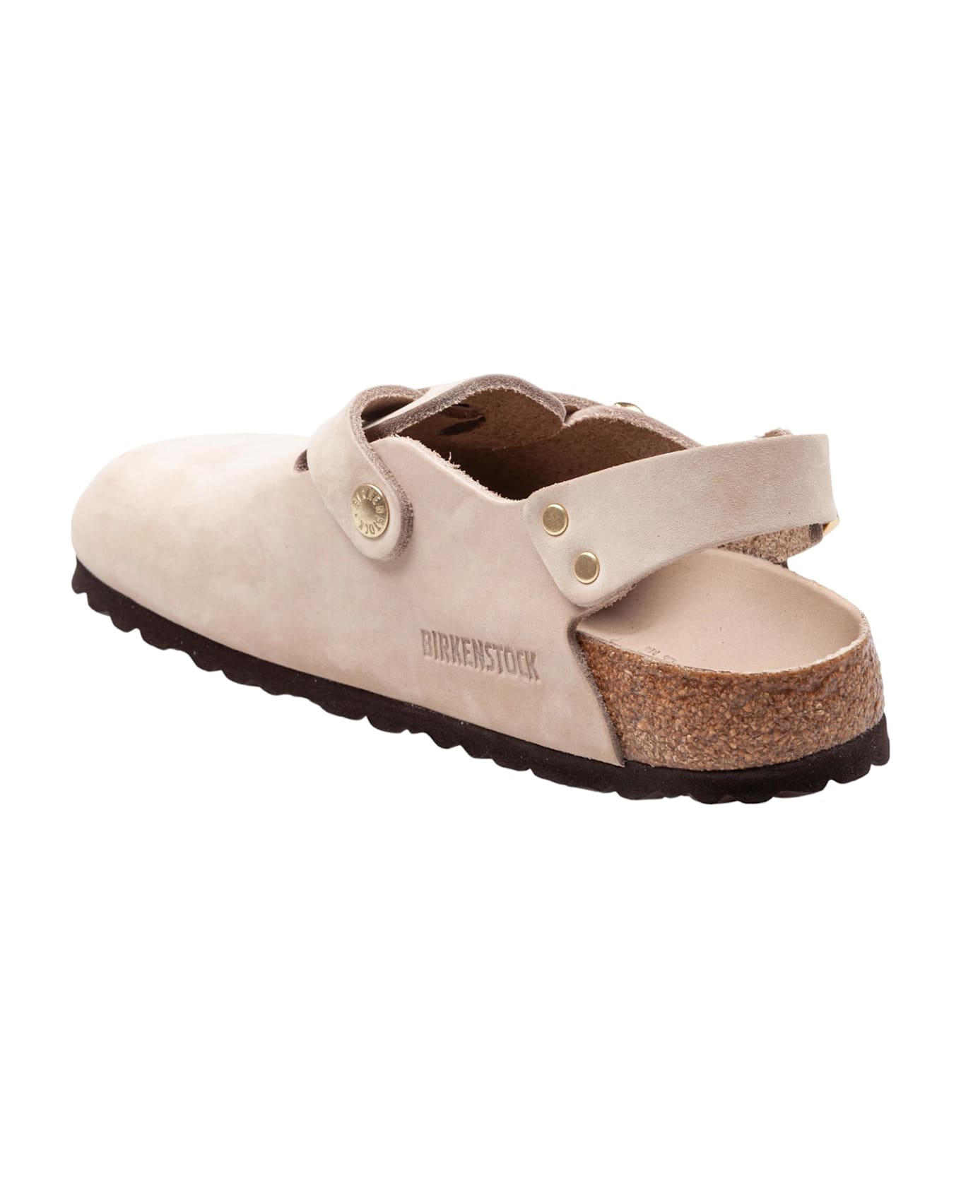 Birkenstock Sabot Tokio In Leather Color Sand - Sand