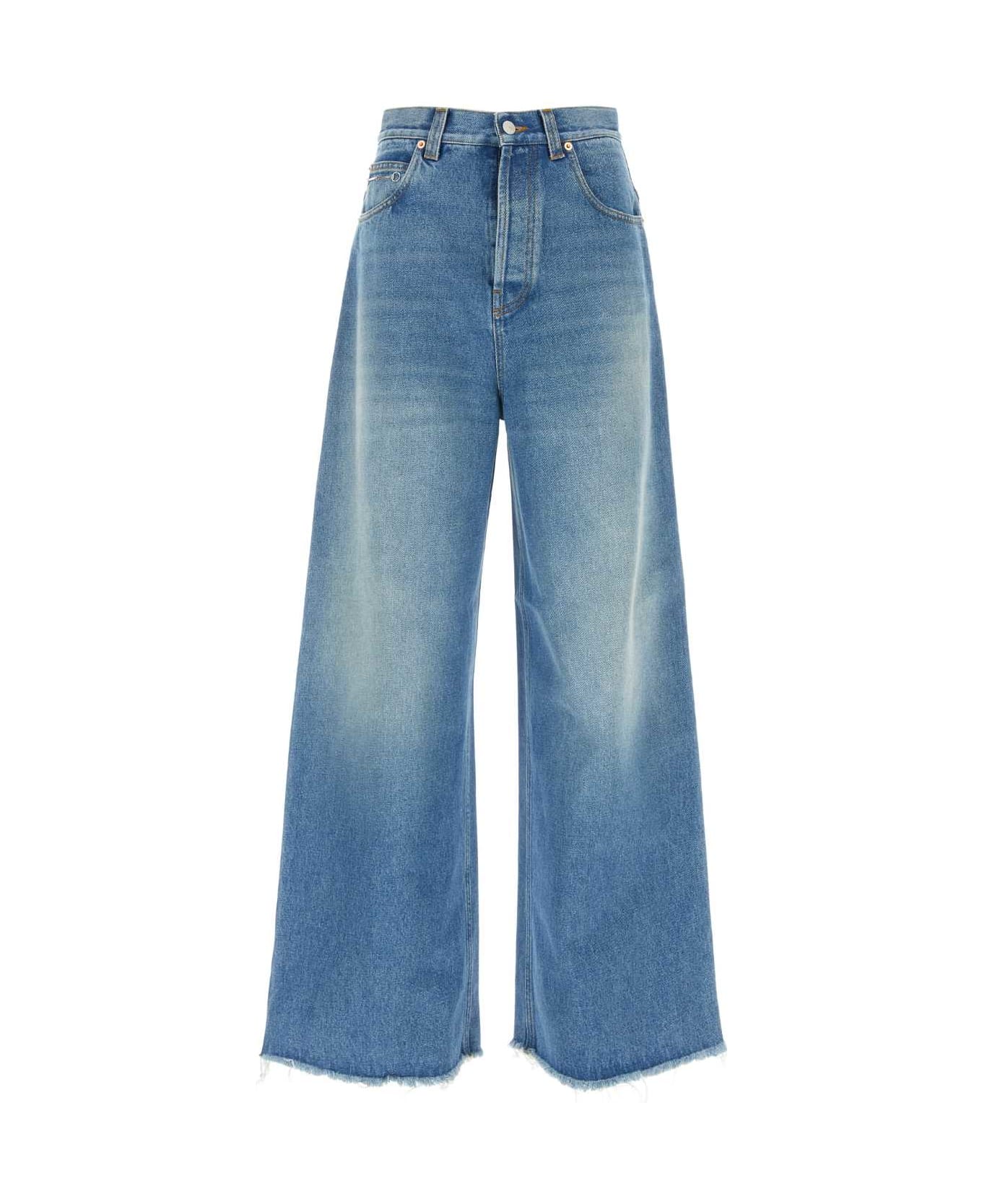 Gucci Denim Wide-leg Jeans - BLUEMIX デニム