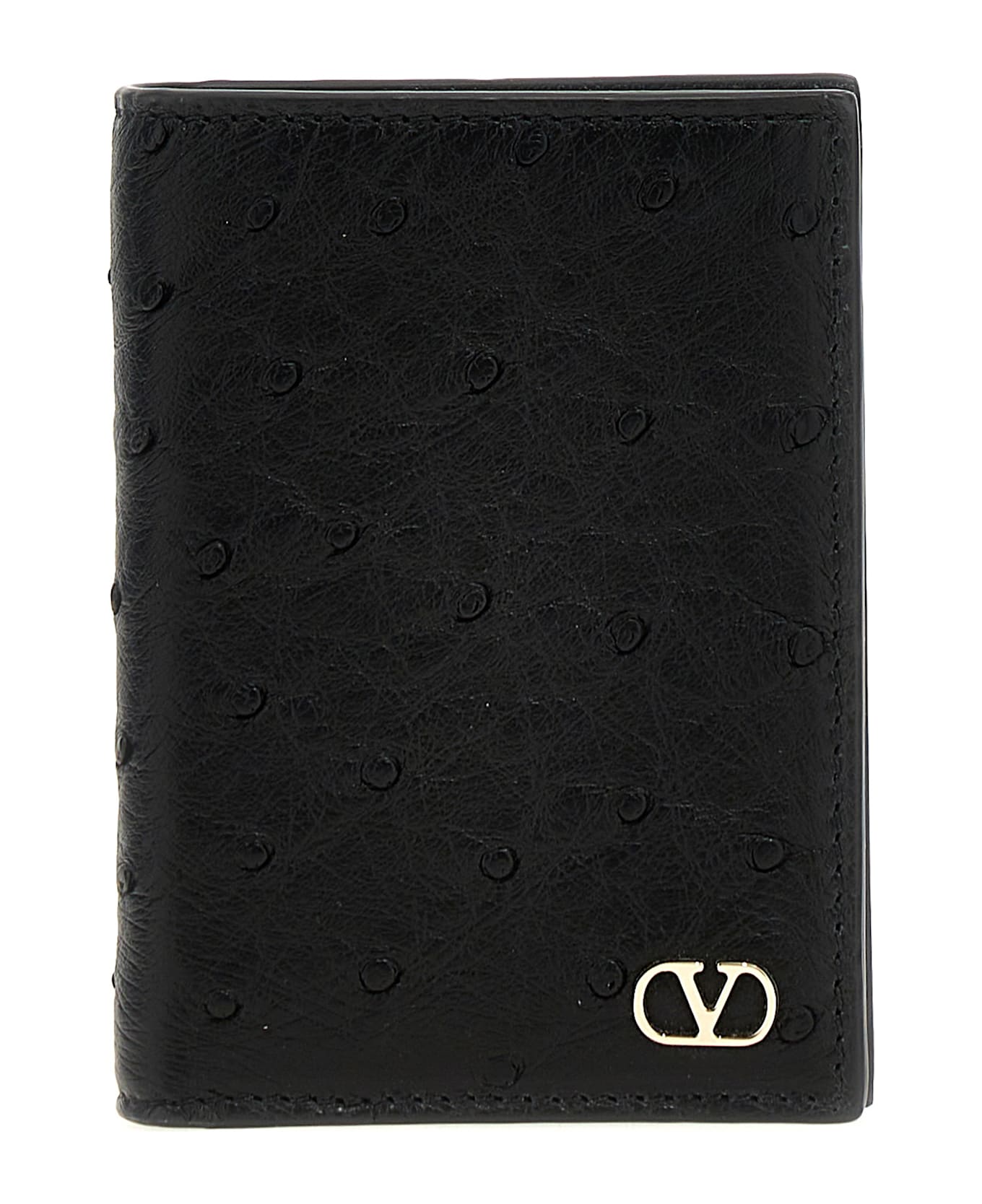 Valentino Garavani Vlogo Cardholder - Black  