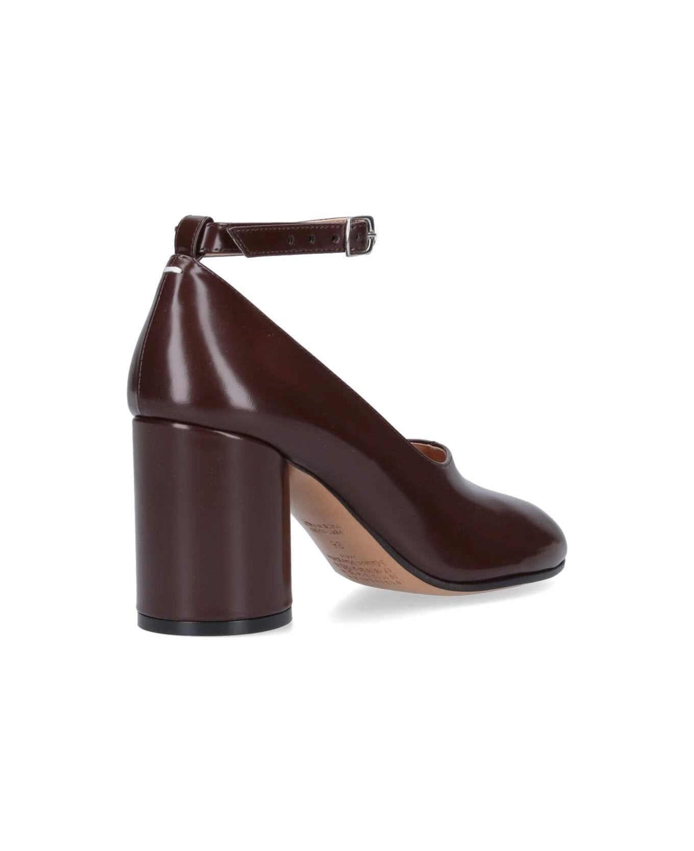 Maison Margiela 'tabi' Pumps - Chic brown