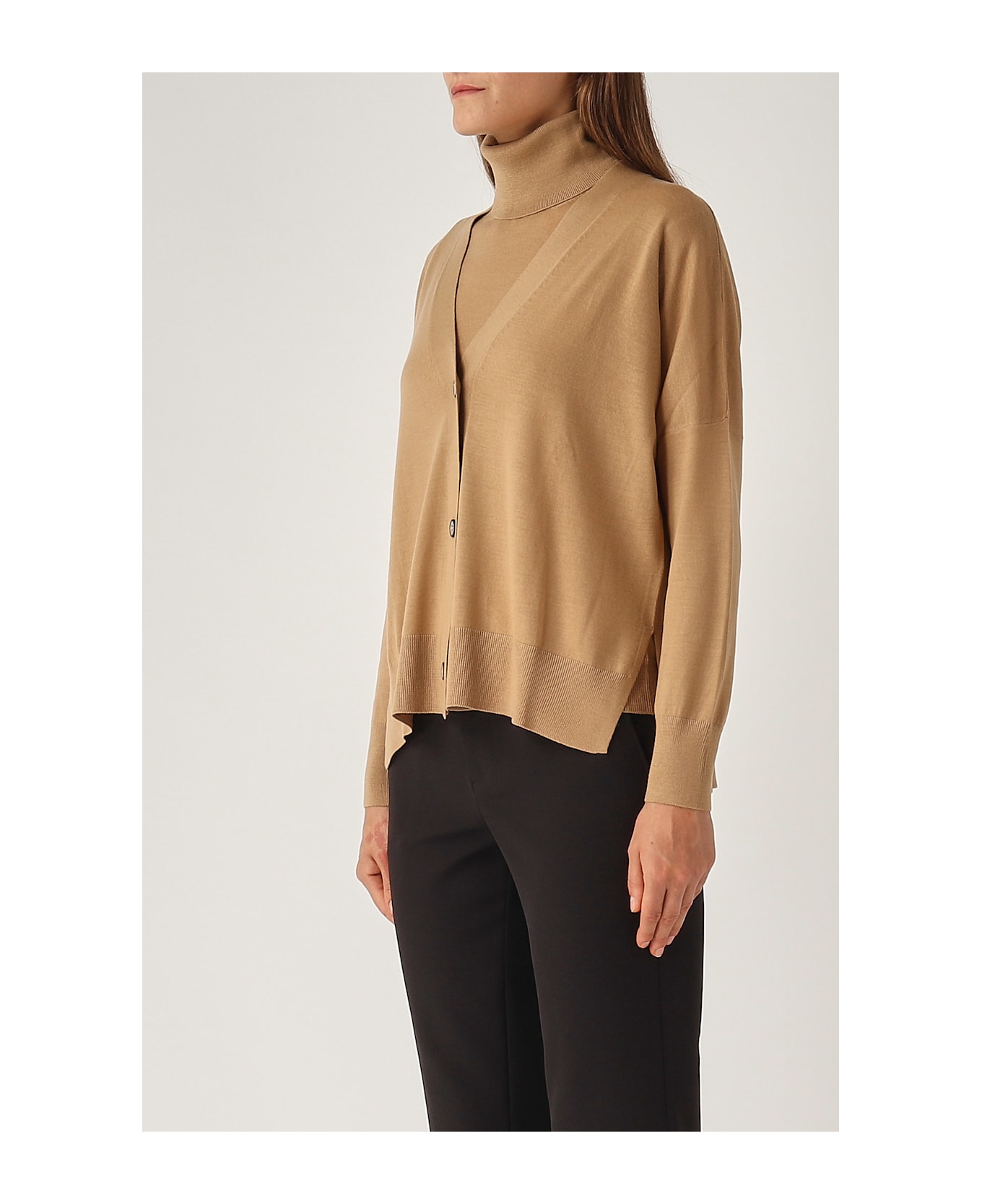 Gran Sasso Wool Sweater - CAMMELLO