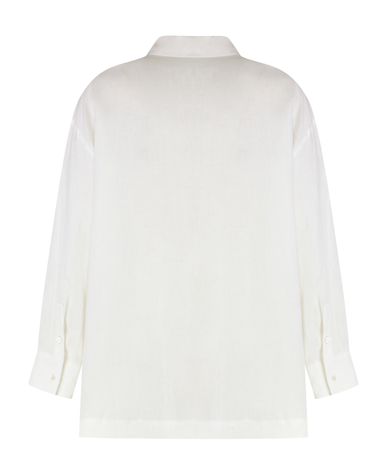 
S Max Mara Varese Linen Shirt - White