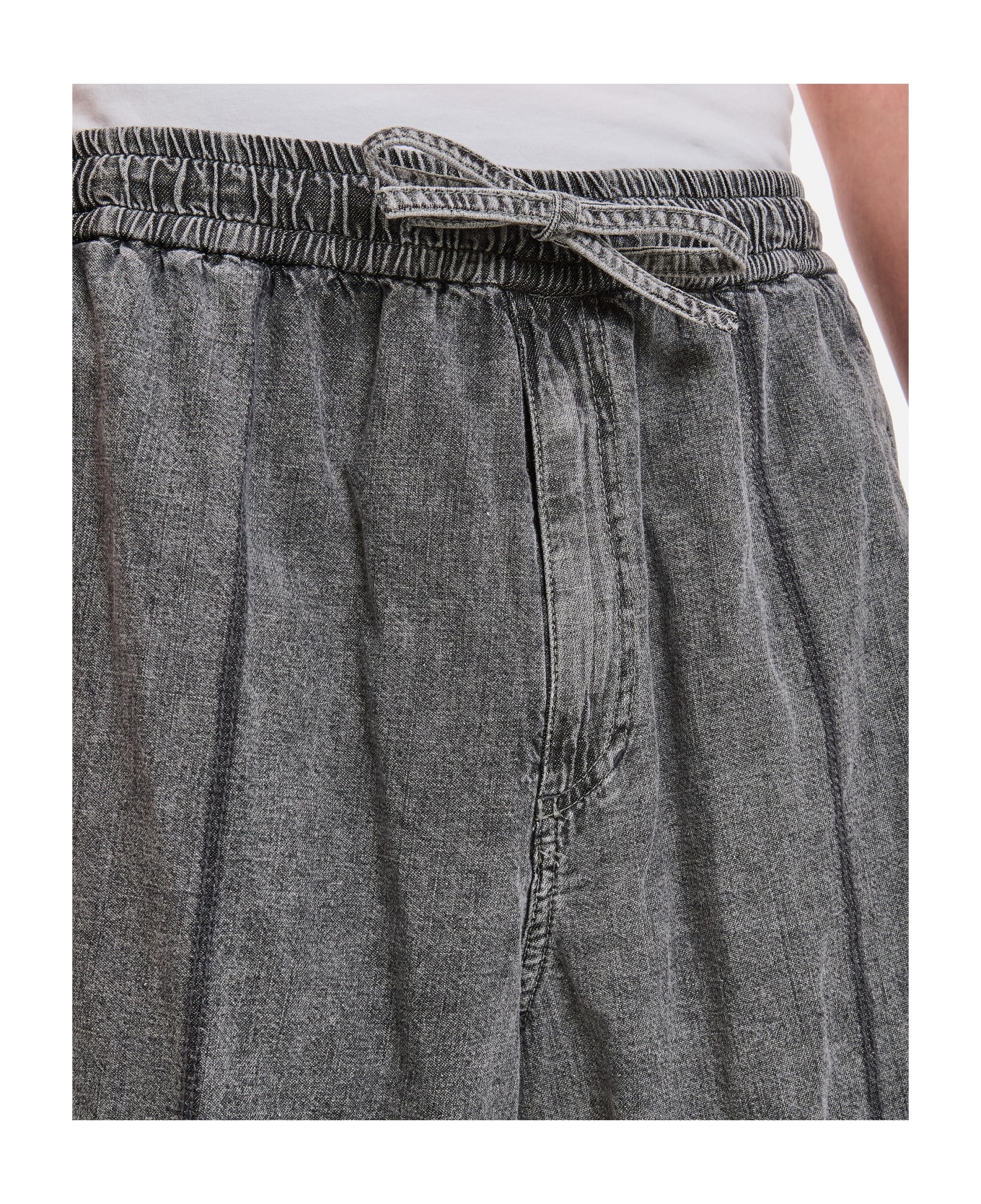 WOOYOUNGMI Cotton Shorts - Grey