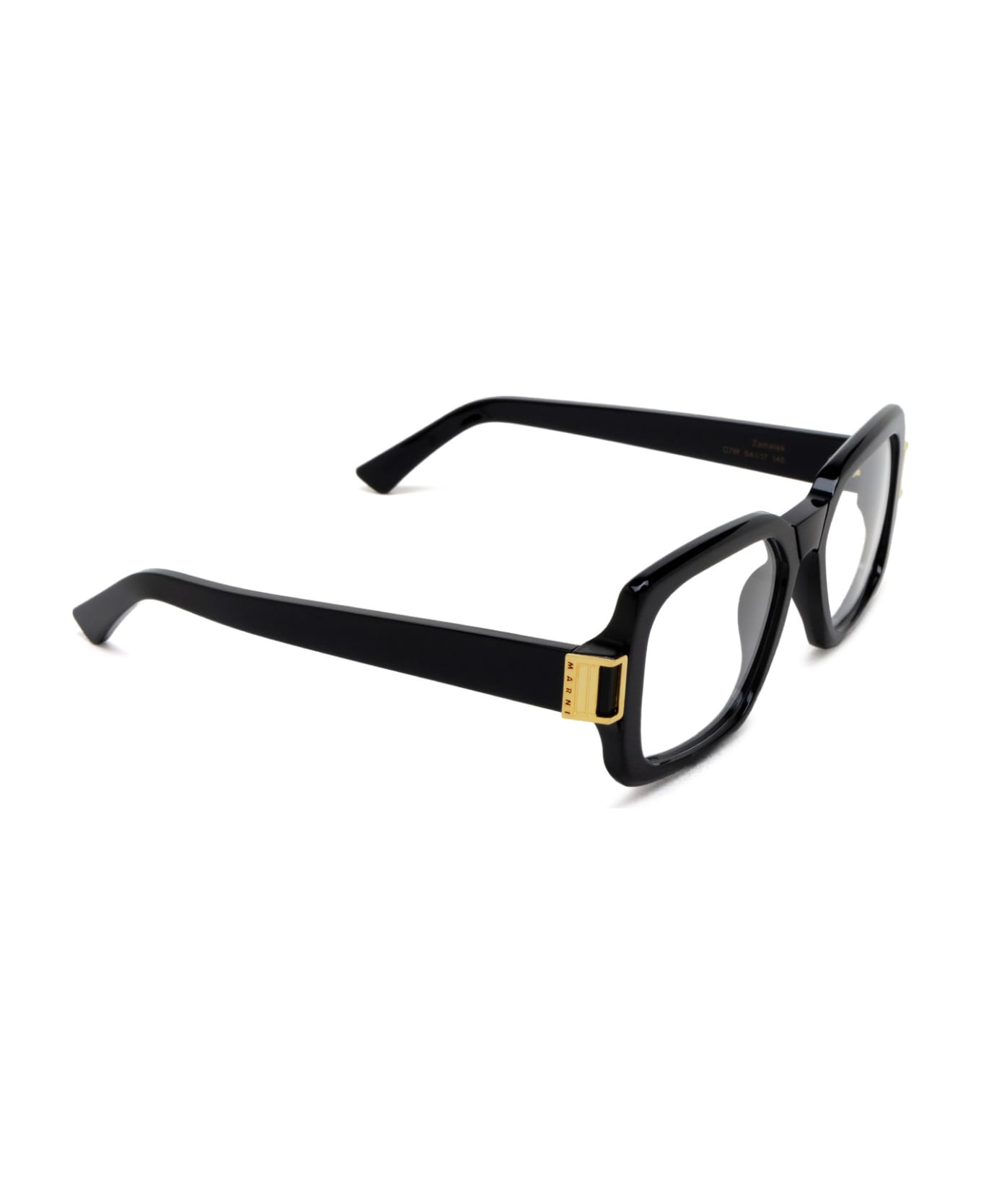 Marni Eyewear Zamalek Optical Black Glasses - Black アイウェア