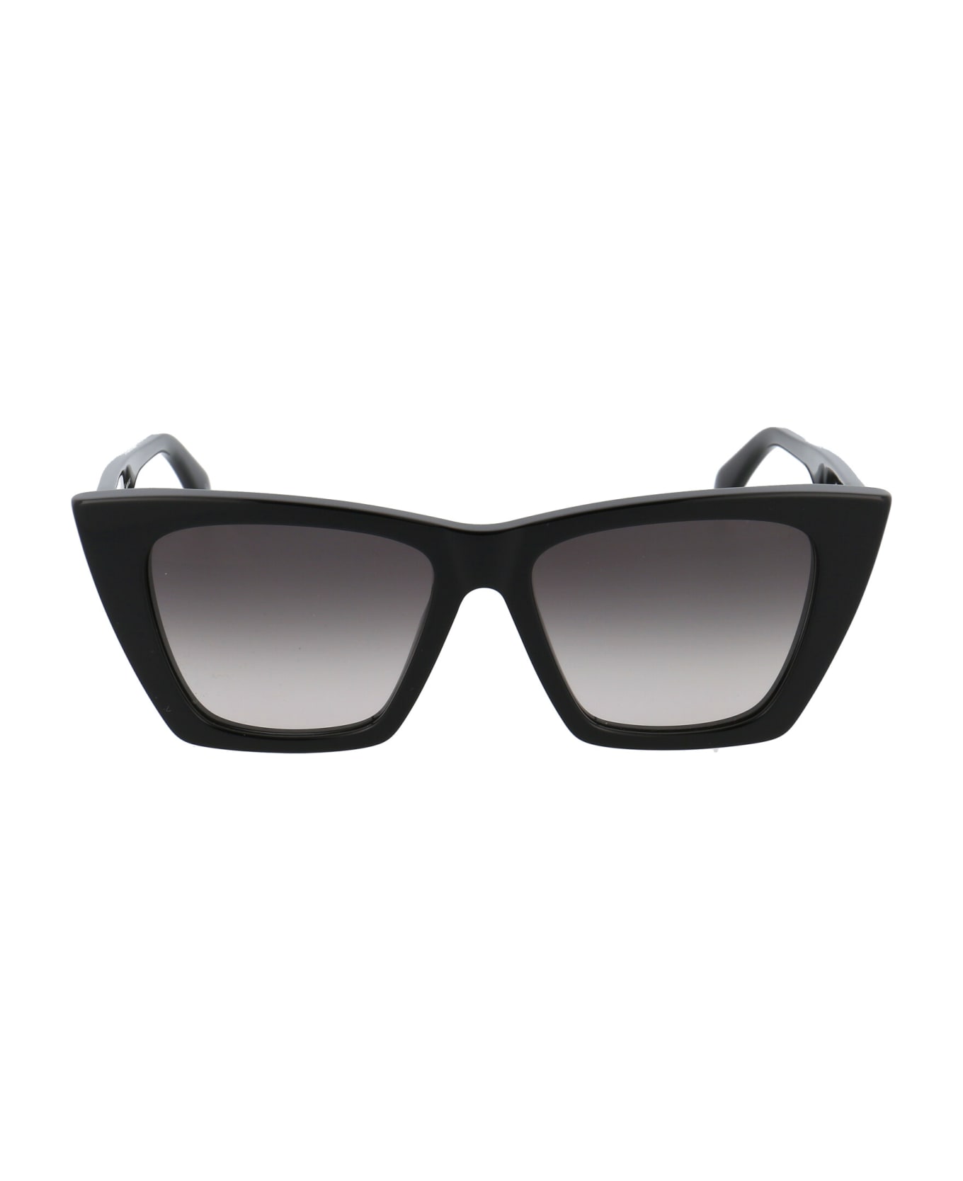 Alexander McQueen Eyewear Am0299s Sunglasses - 001 BLACK BLACK GREY