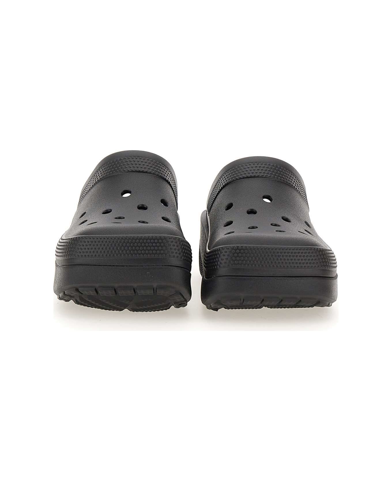 Crocs 'classic Blunt Toe' Slippers - Black フラットシューズ