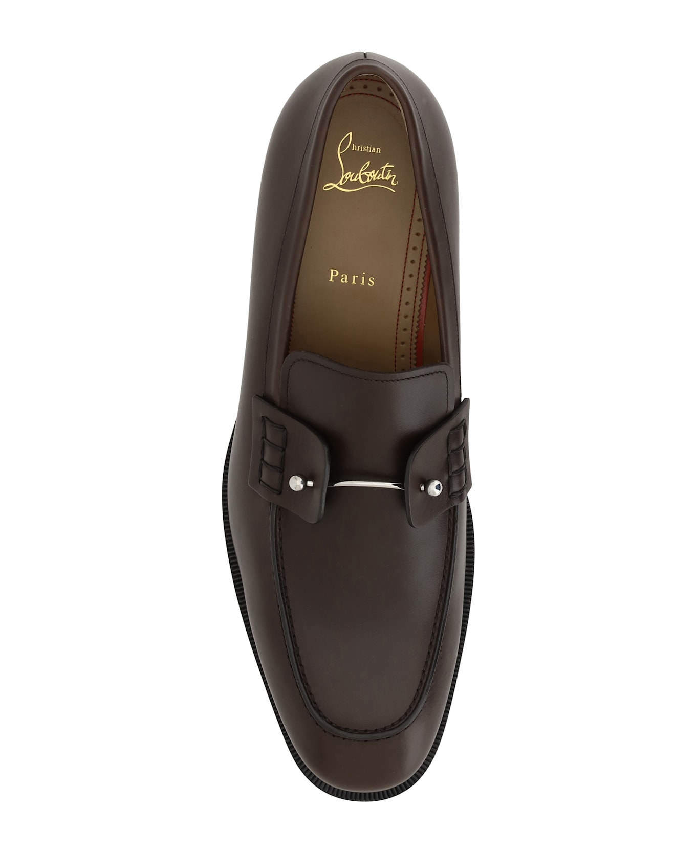 Christian Louboutin Chambelimoc Loafers - Brown-black