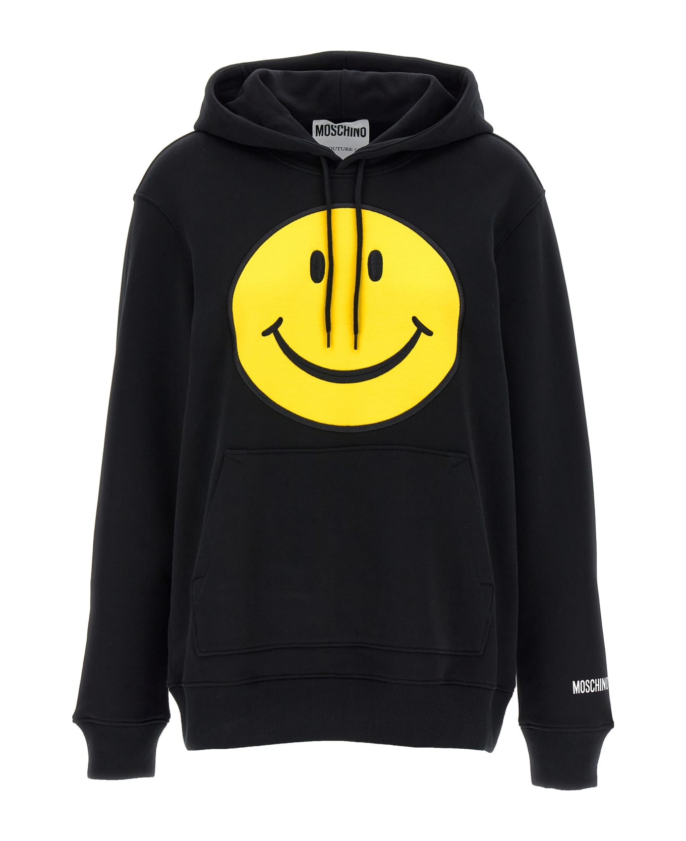 Moschino 
smiley
 Hoodie - FANTASIA NERO