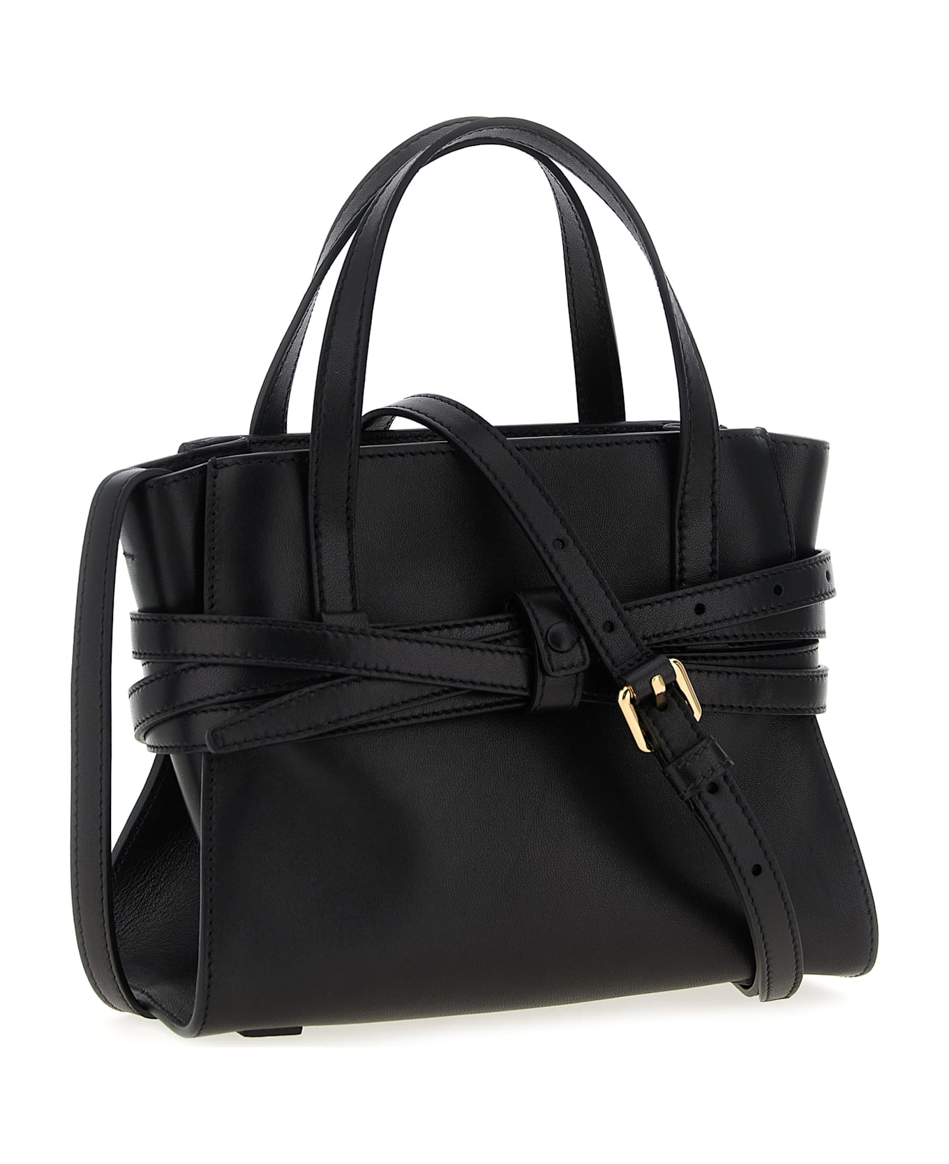 Moschino 
tie Me
 Small Handbag - Black  