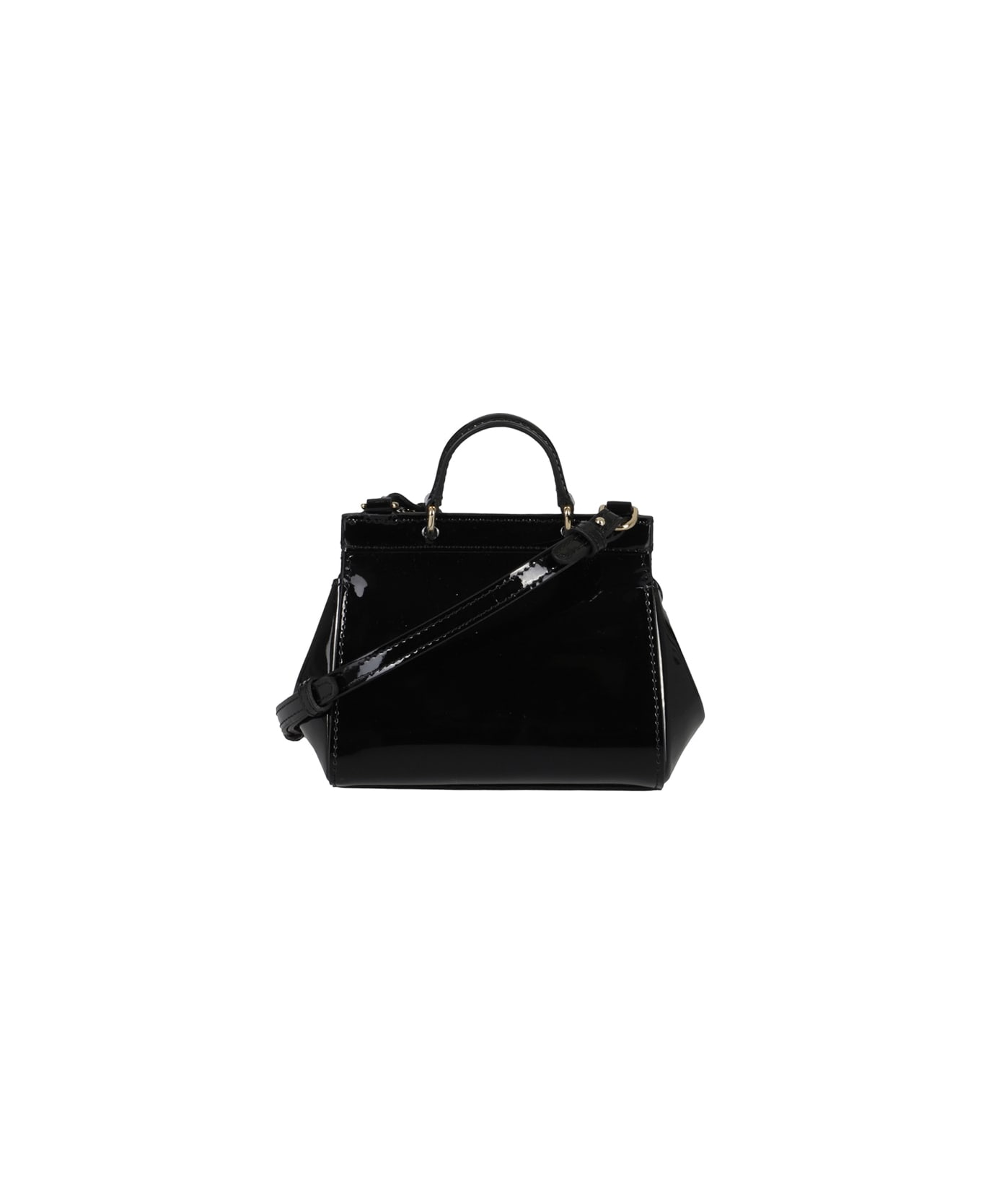 Dolce 
Gabbana Shoulder Bag "patent Leather" - BLACK