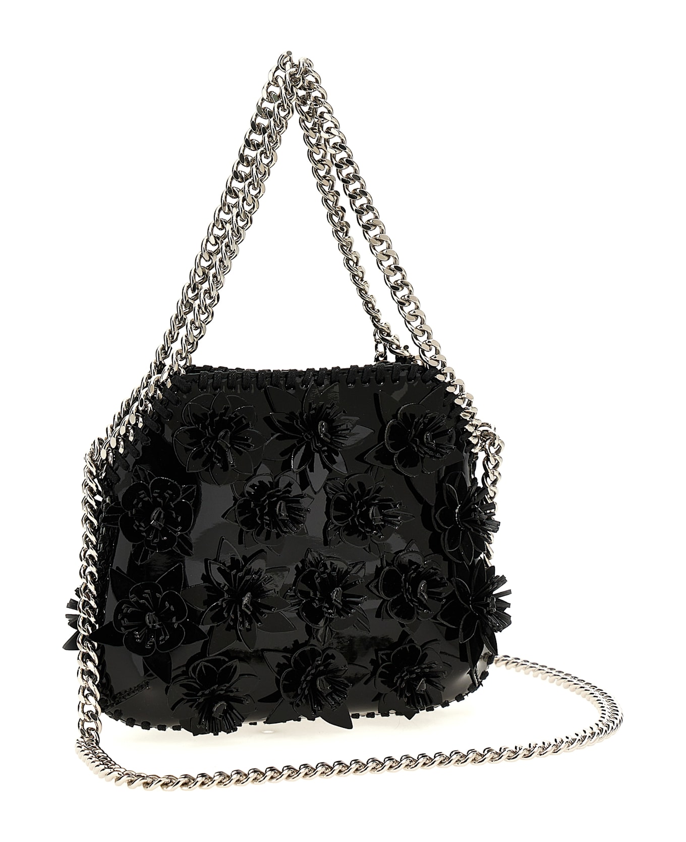Stella McCartney 
flower
 Handbag - Black  