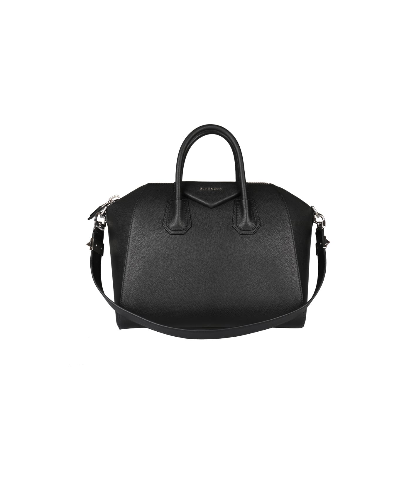 Givenchy Antigona Medium Leather Bag - NERO