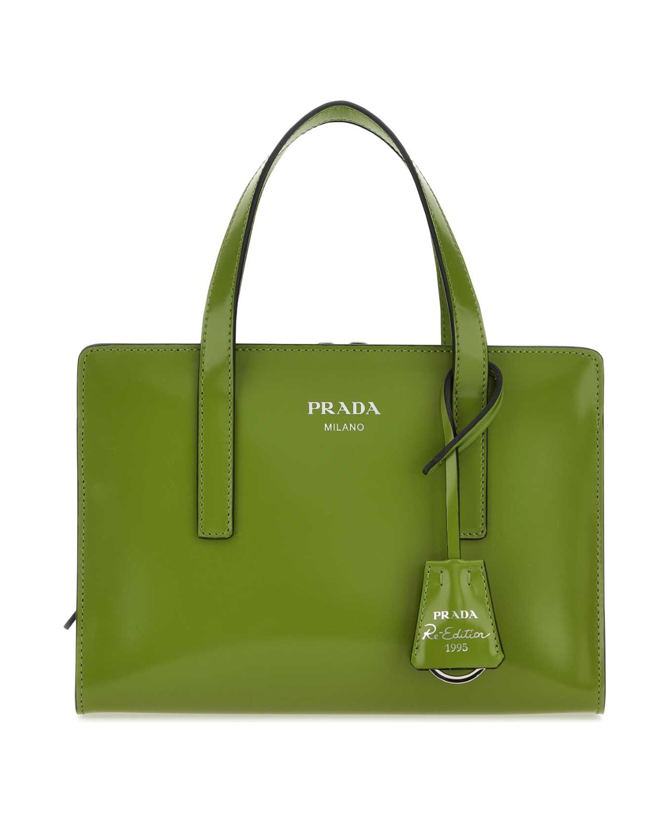 Prada Green Leather Re-edition 1995 Handbag - FELCE