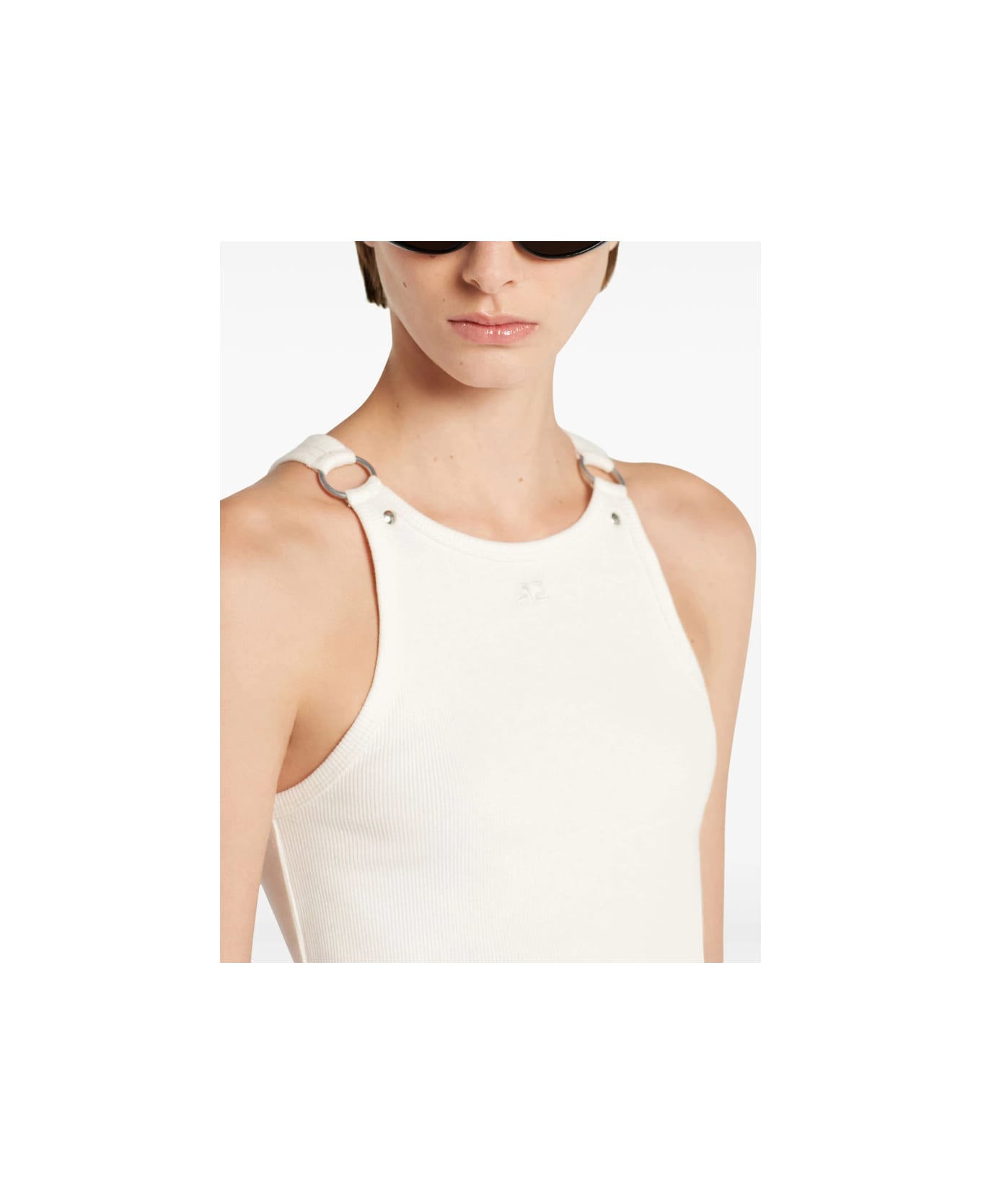 Courrèges Top - WHITE