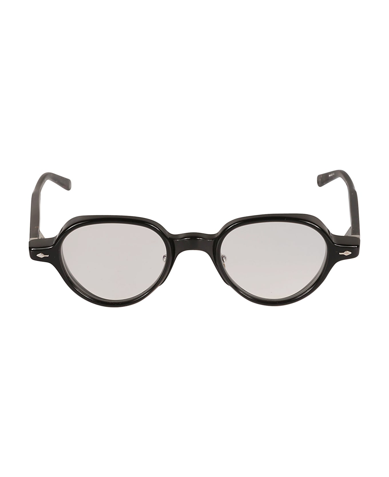 Jacques Marie Mage Round Lens Classic Glasses - marquina