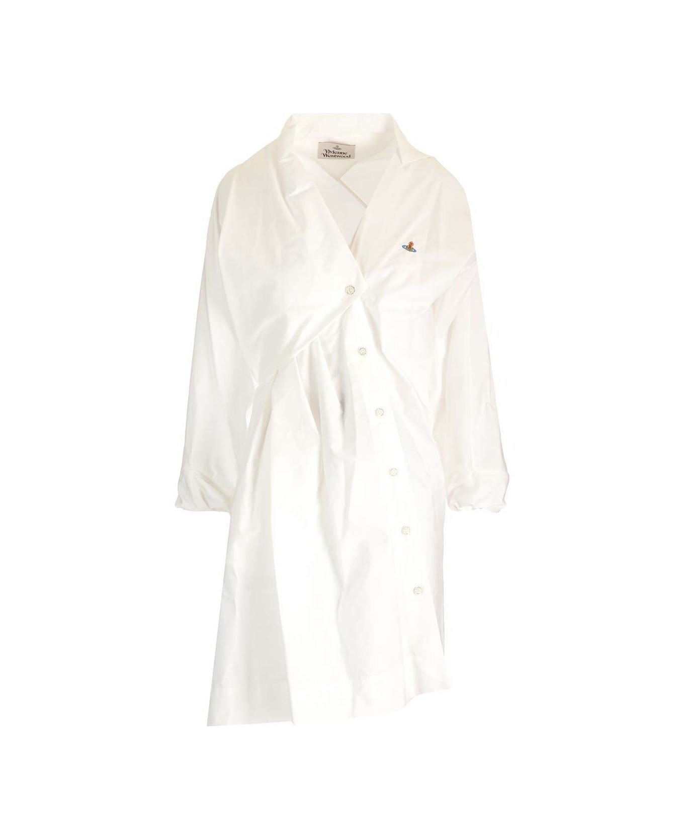 Vivienne Westwood 'natalia' Shirtdress - White