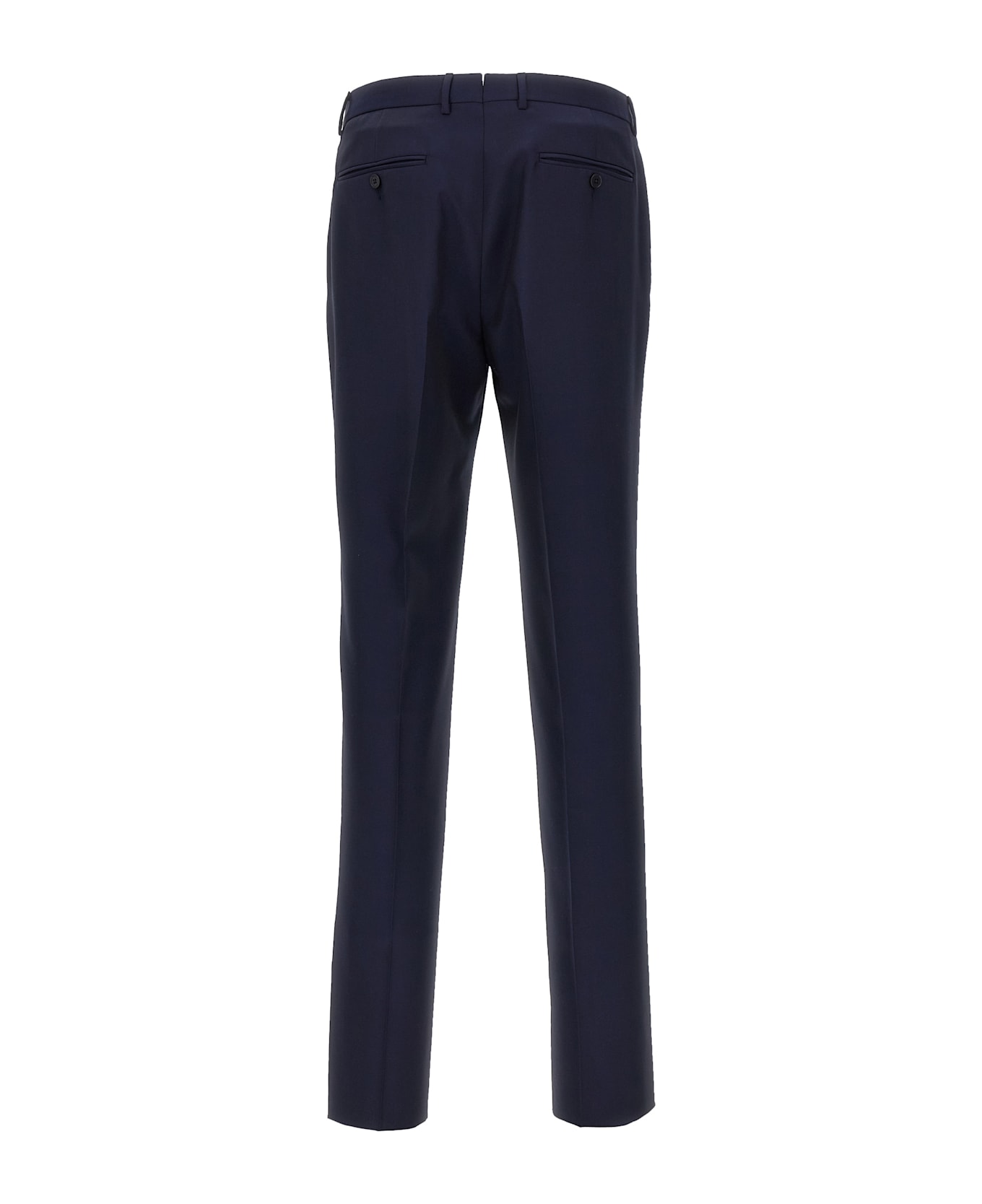 Zegna Mohair Wool Dress - Blue