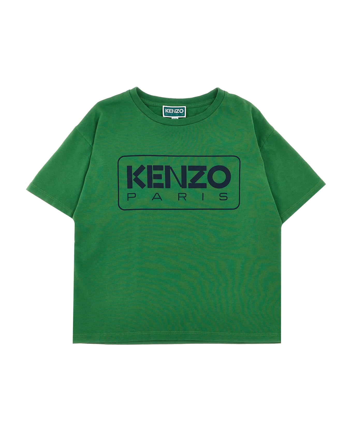 Kenzo Kids Logo Print T-shirt - Green