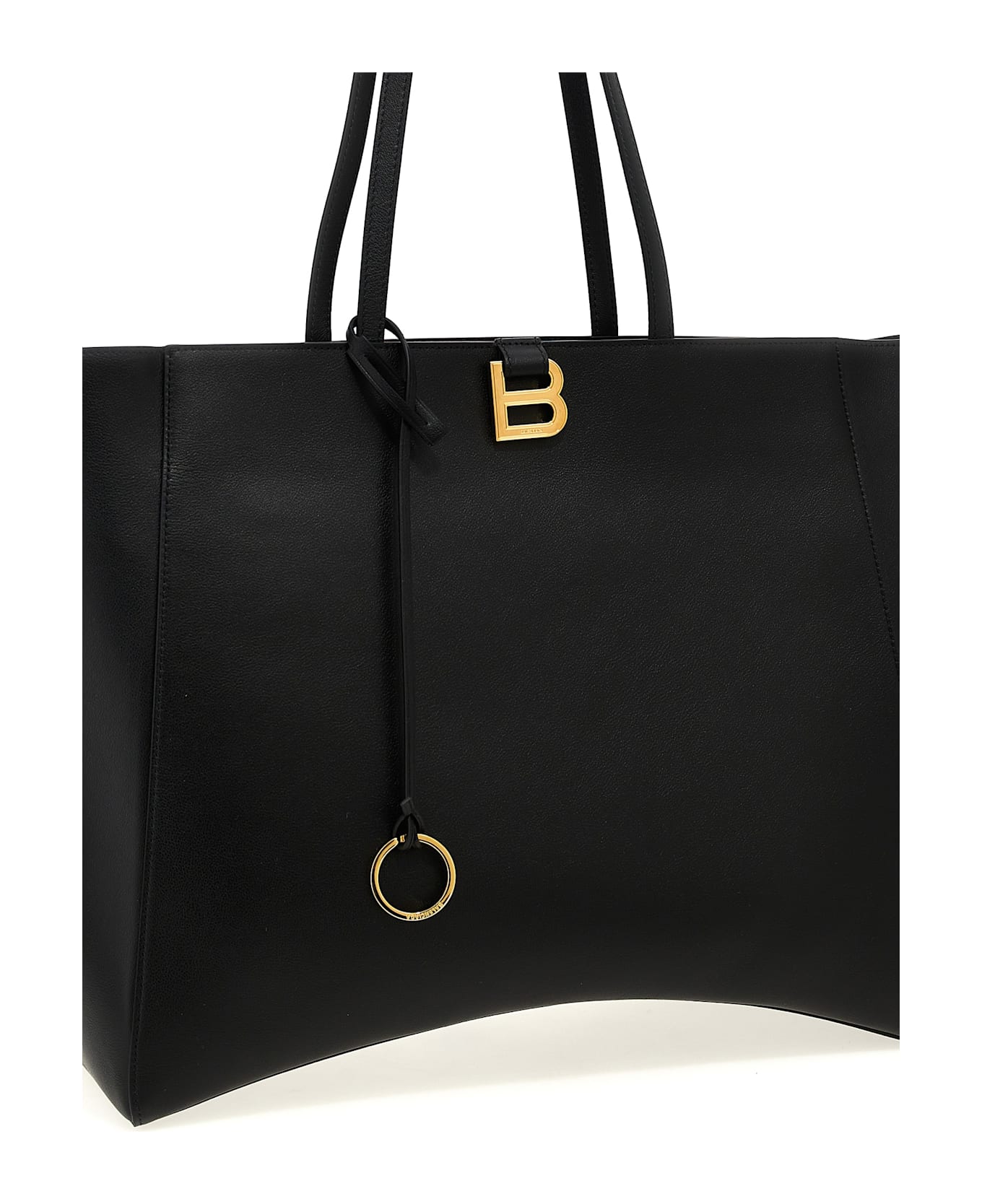 Balenciaga 'tote Hourglass Soft' Large Shopping Bag - Black  