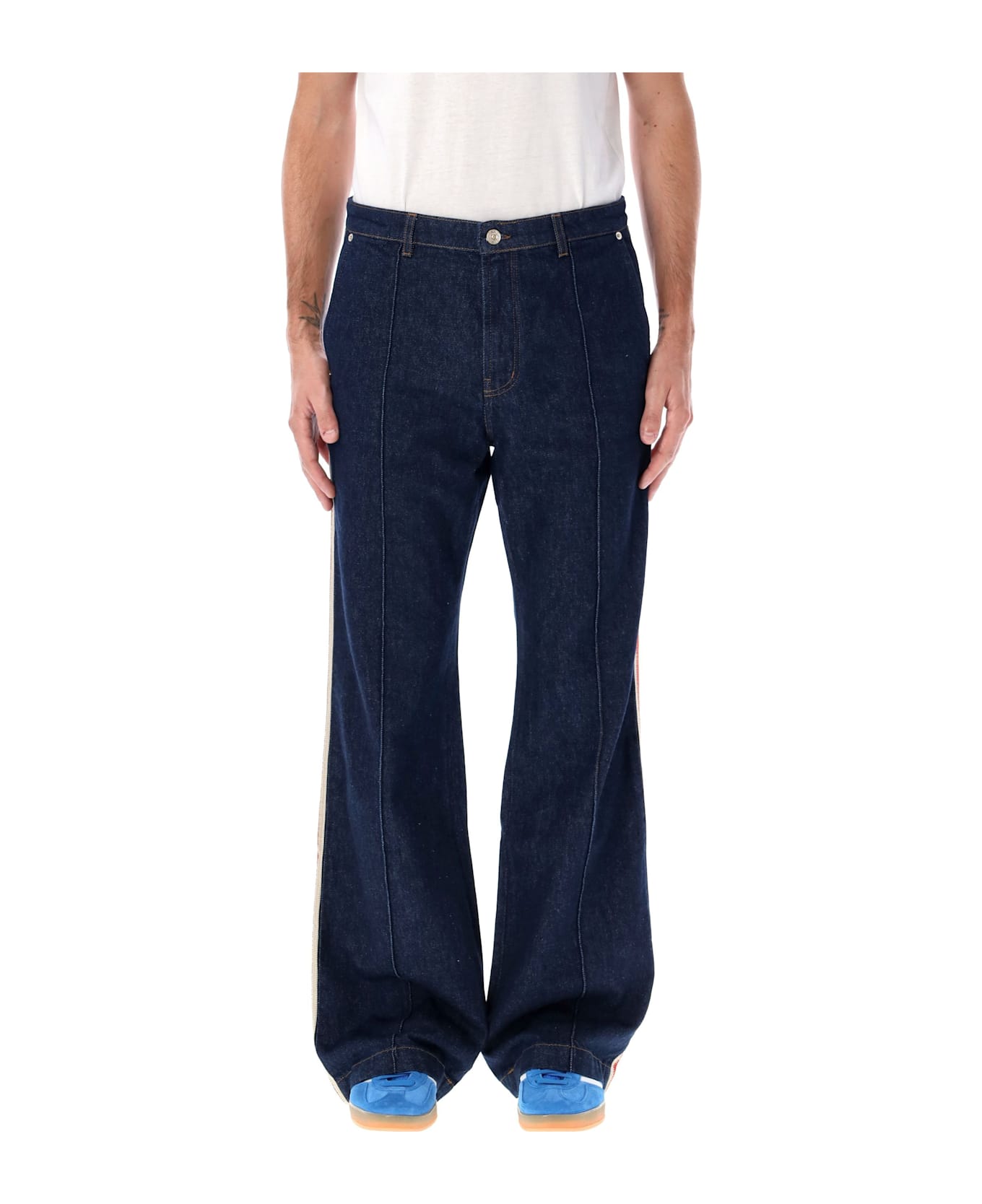 Wales Bonner The Shadow Denim Pants - DEEP BLUE