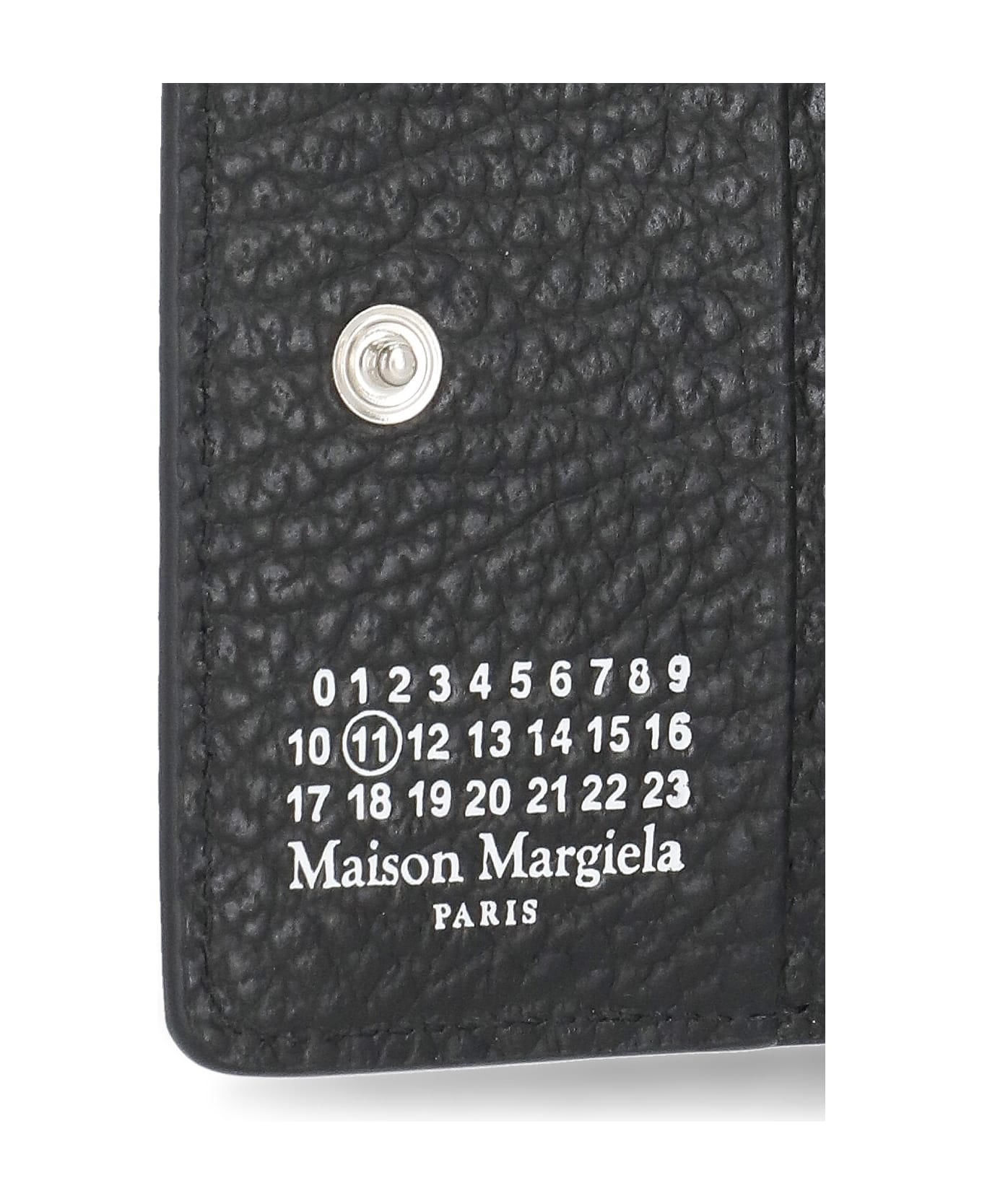 Maison Margiela Bi Fold Card Holder - Black