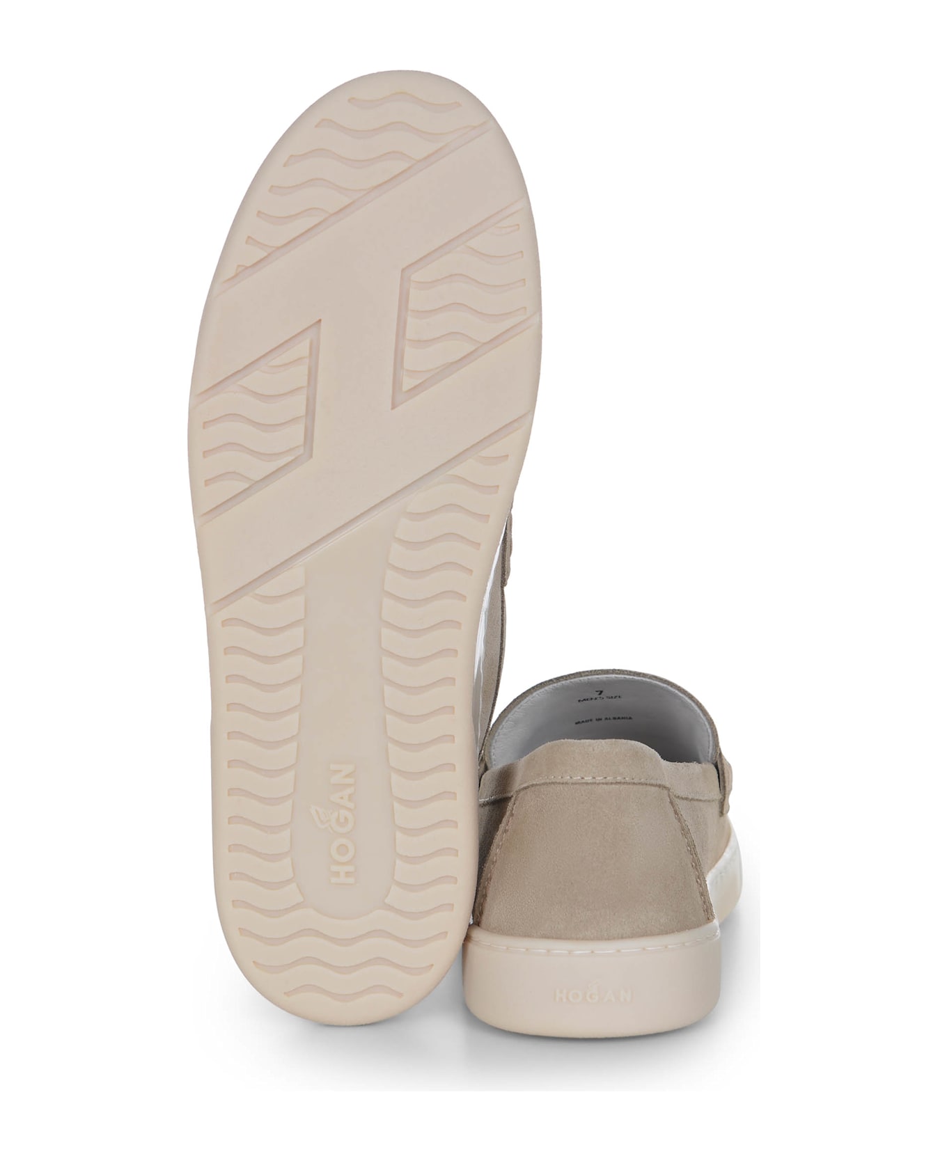 Hogan Moccasins Made Of Suede Leather - Corda