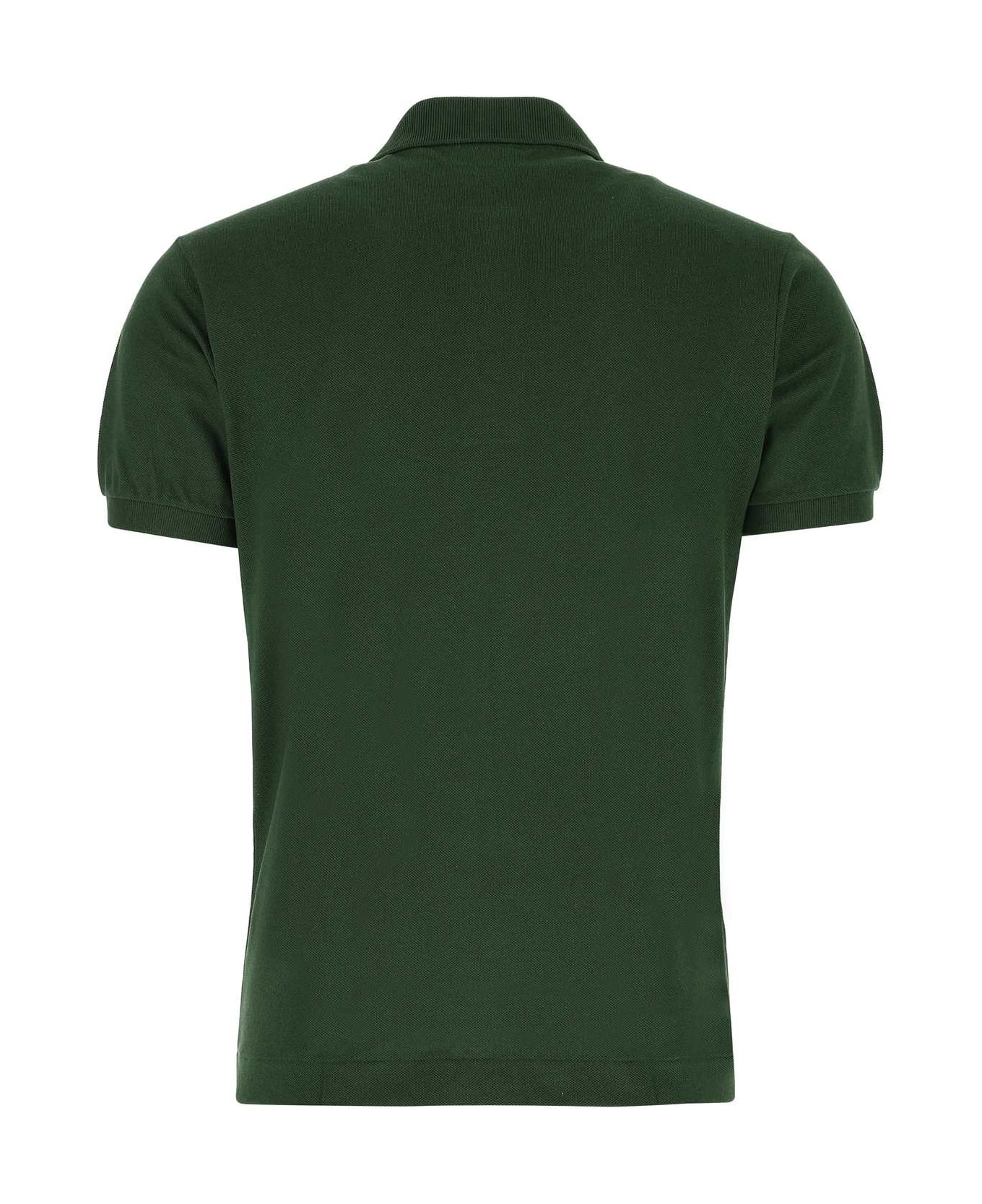 Lacoste Dark Green Piquet Polo Shirt - 132