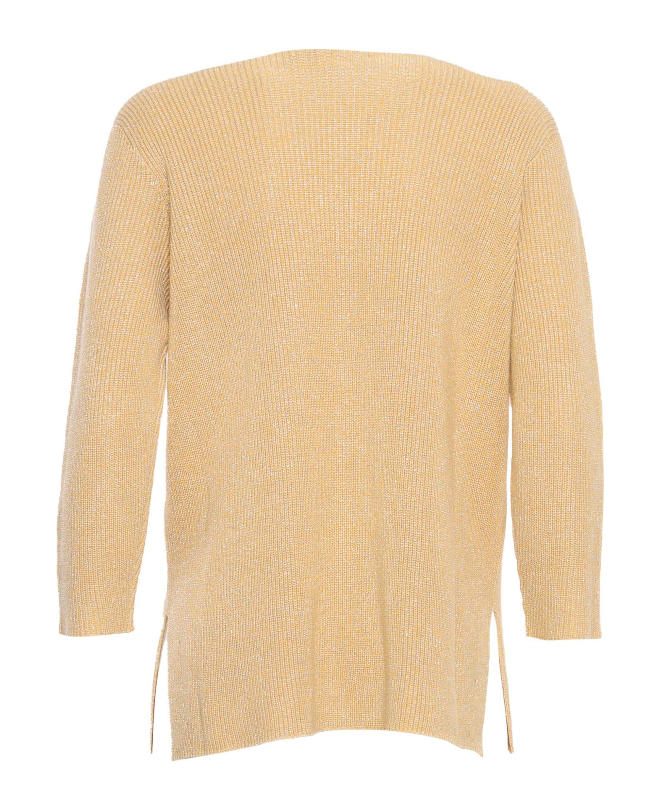 Fabiana Filippi Orange Yarn Sweater - ORANGE ニットウェア