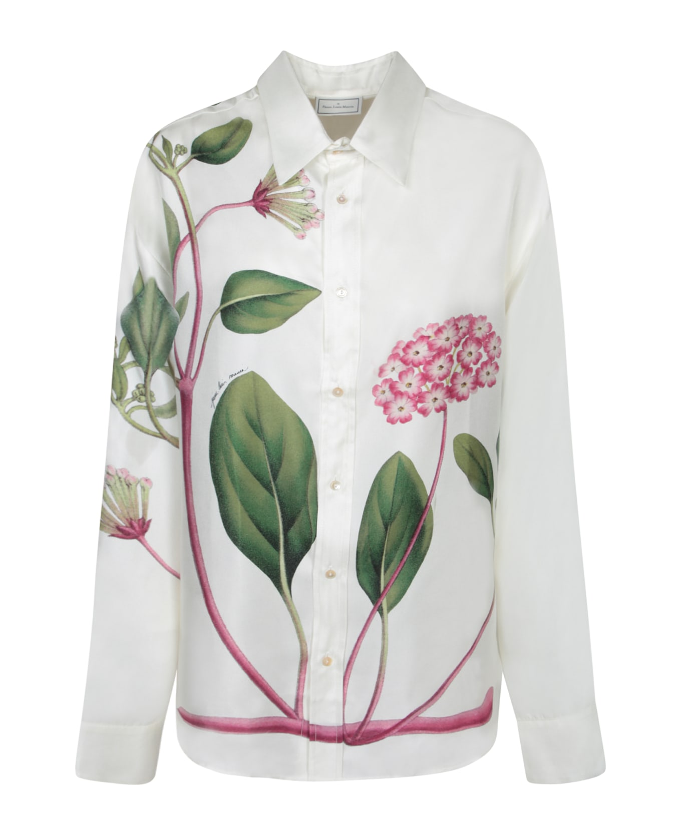 Pierre-Louis Mascia Floral Shirt - White