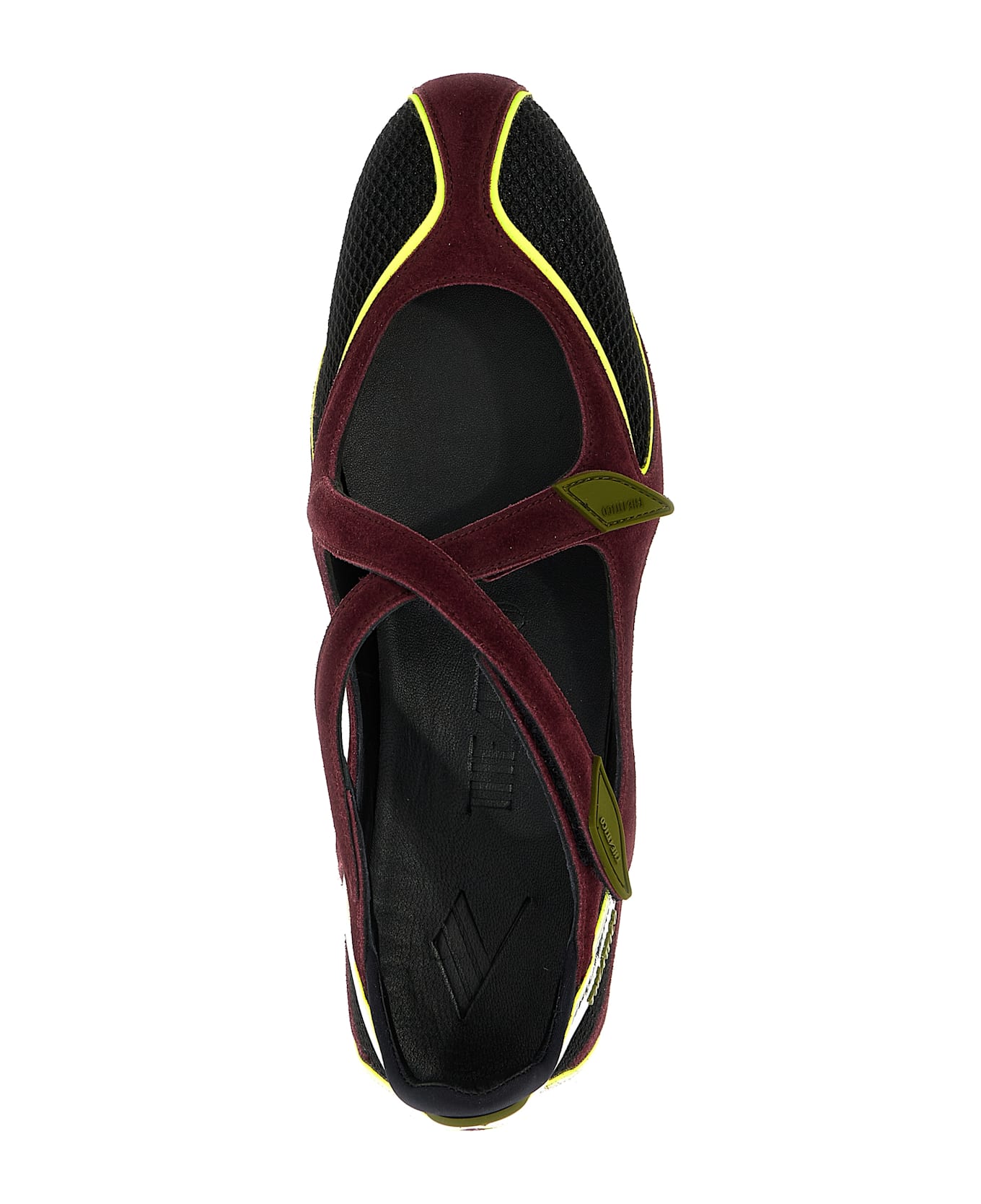 The Attico 'floor 01' Ballet Flats - Multicolor