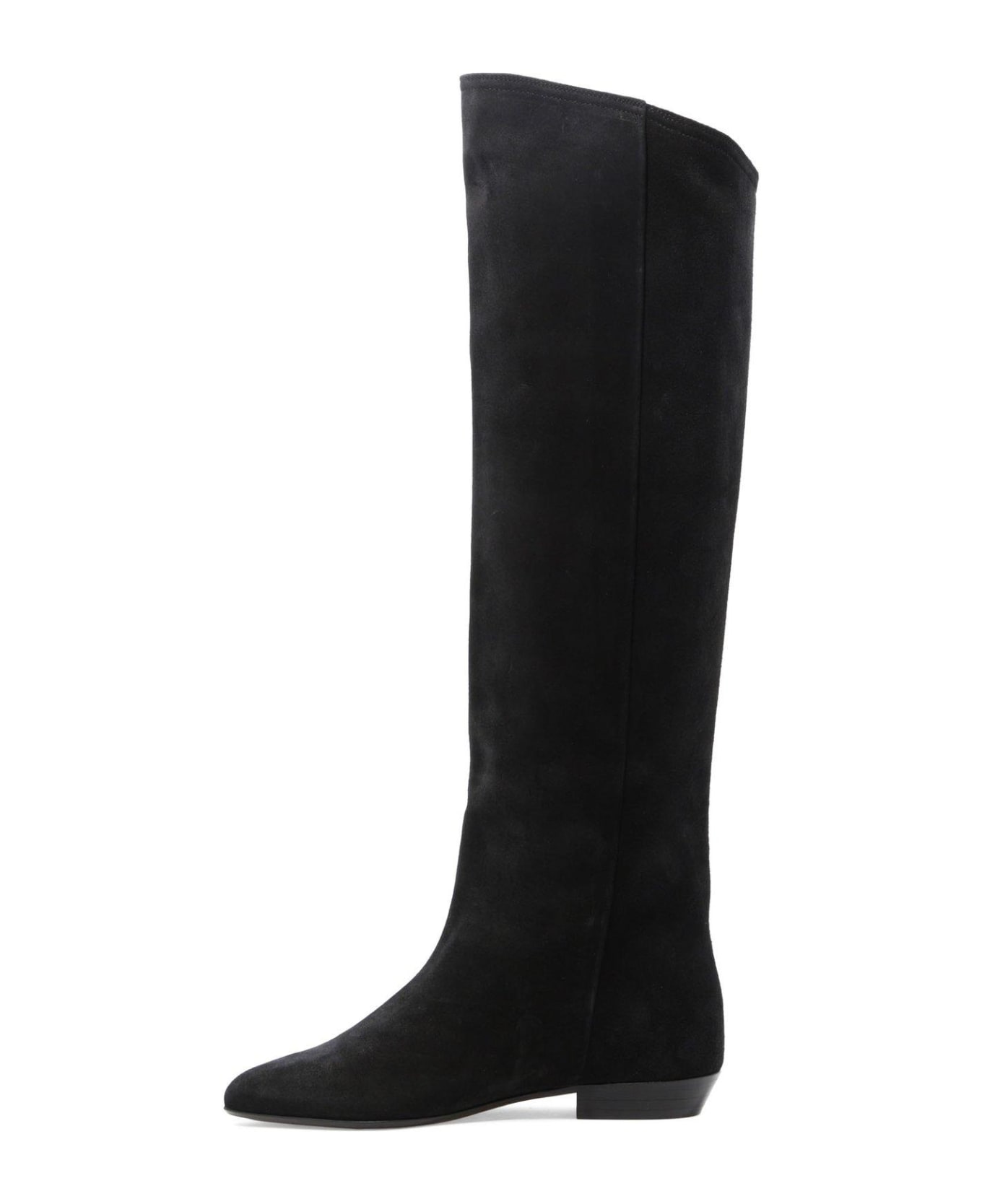 Isabel Marant Pointed Toe City Boots - Black